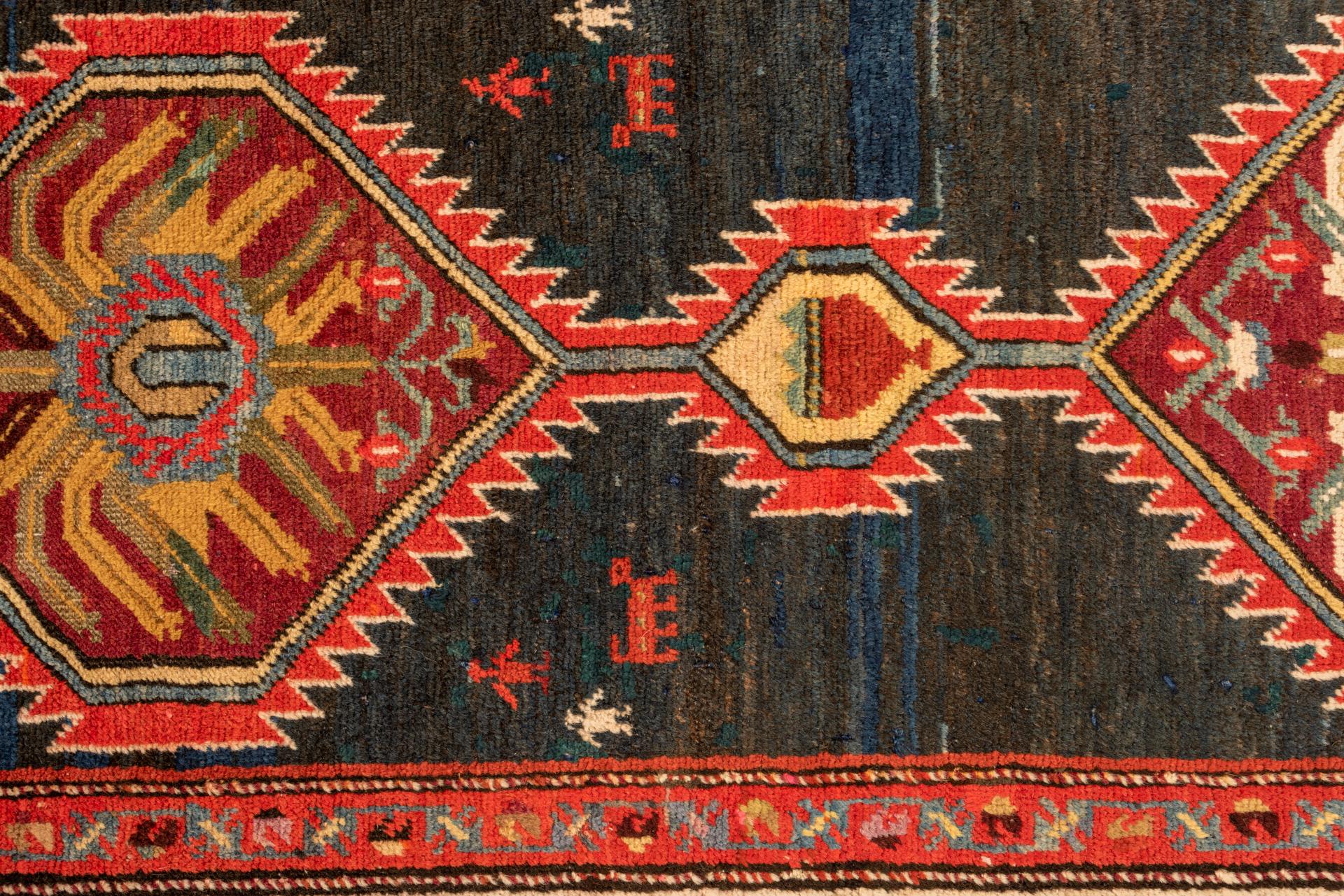 Antique Nord-Eastern Gallery Carpet For Sale 4