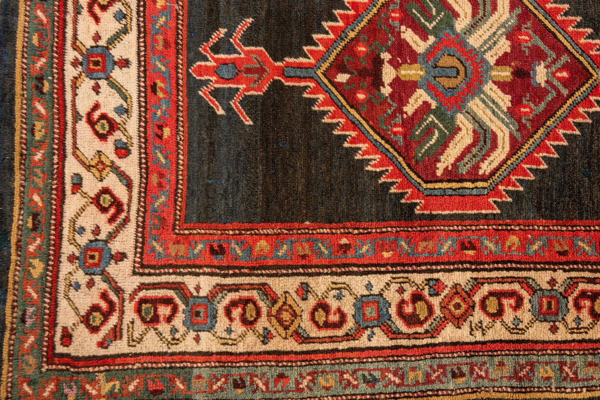 Antique Nord-Eastern Gallery Carpet For Sale 5