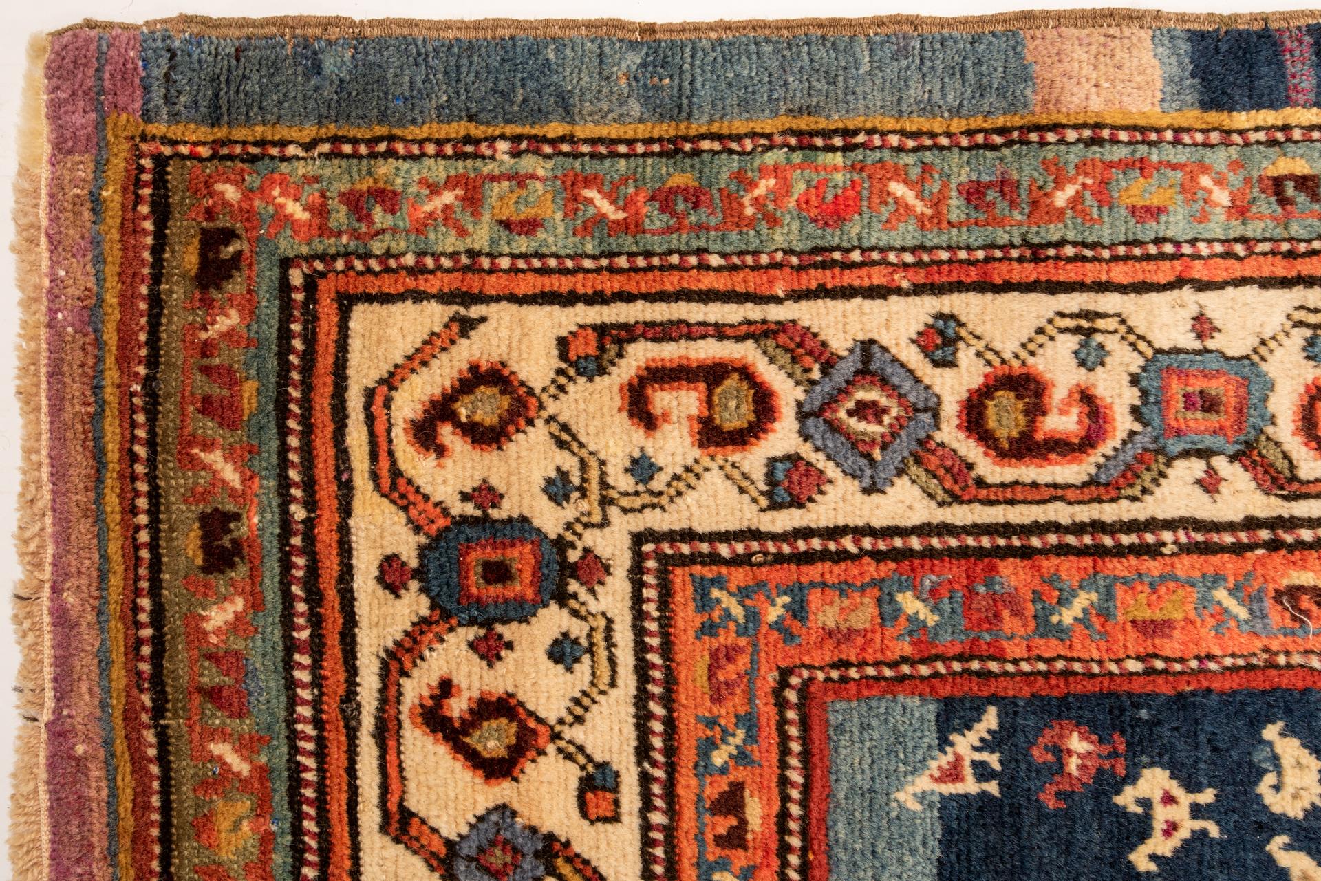20th Century Antique Nord-Eastern Gallery Carpet For Sale