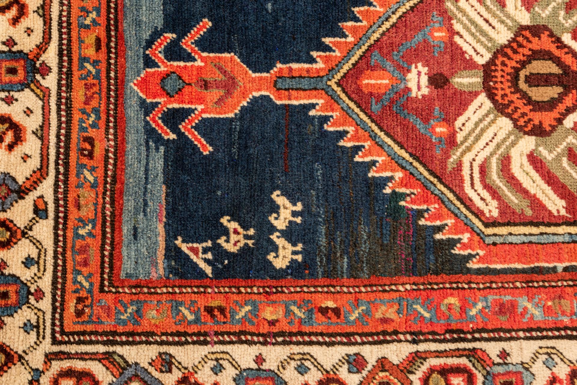 Antique Nord-Eastern Gallery Carpet For Sale 1