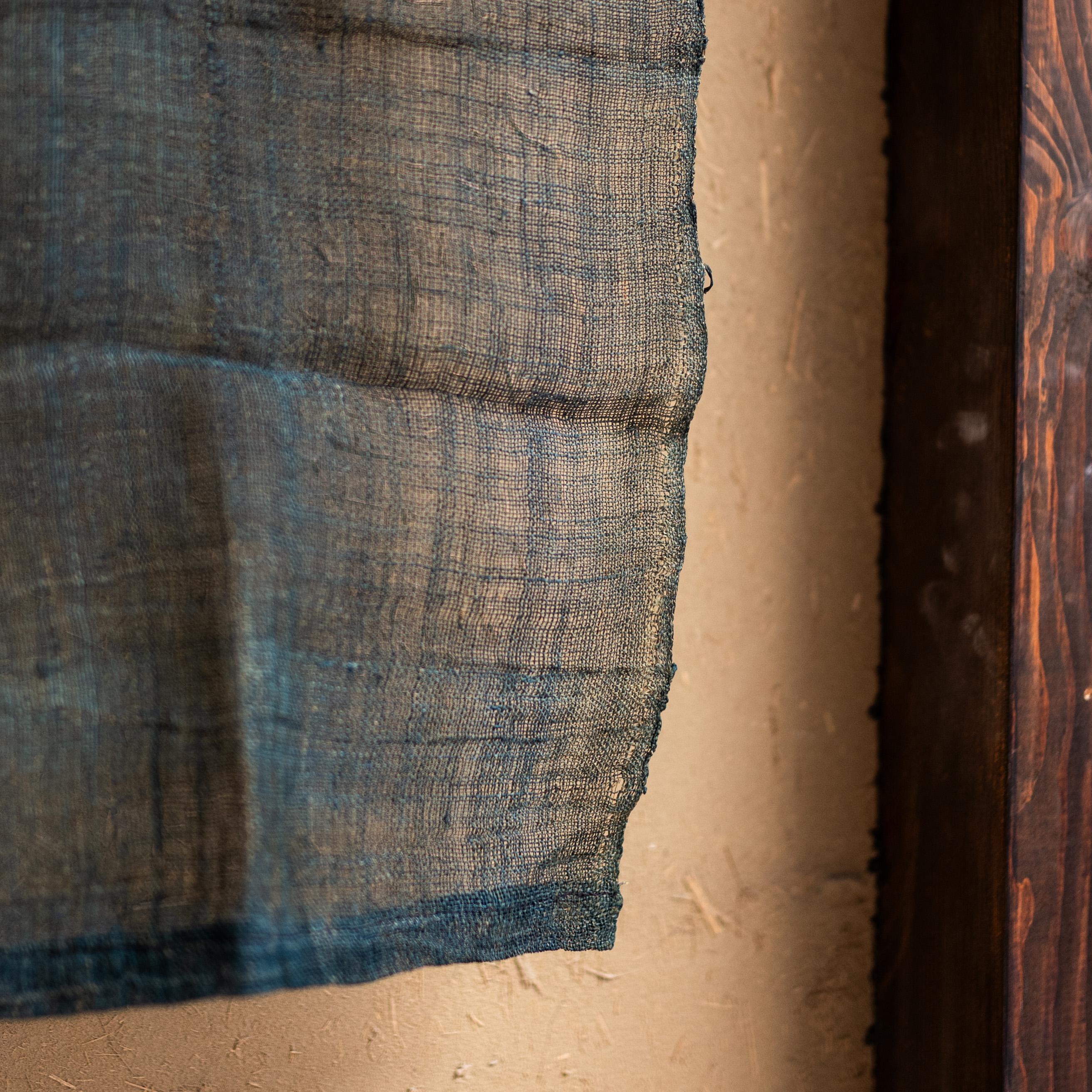 Antiker Noren-Vorhang, Japan, um 1890 / Wabi Sabi, japanische Handwerkskunst (19. Jahrhundert) im Angebot