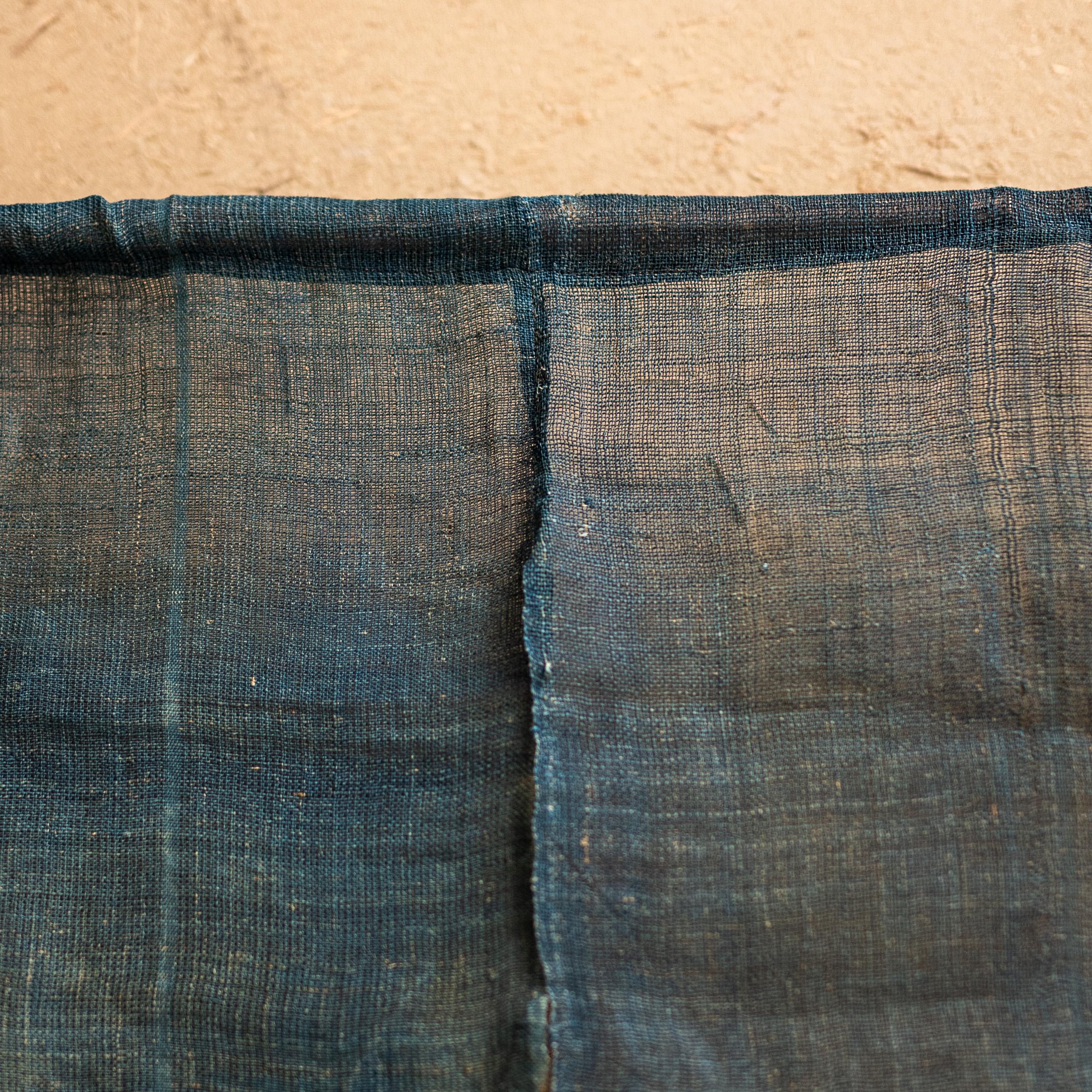 Antiker Noren-Vorhang, Japan, um 1890 / Wabi Sabi, japanische Handwerkskunst im Angebot 1