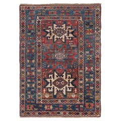 Antique North East Caucasian Shirvan Lesghi Rug, circa 1880