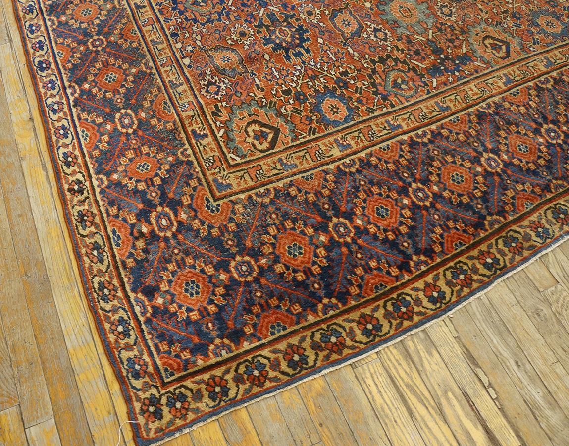 Fin du 18ème siècle N.E. Tapis persan Khorassan Harshang (7'6'' x 16'-230 x 488) en vente 3