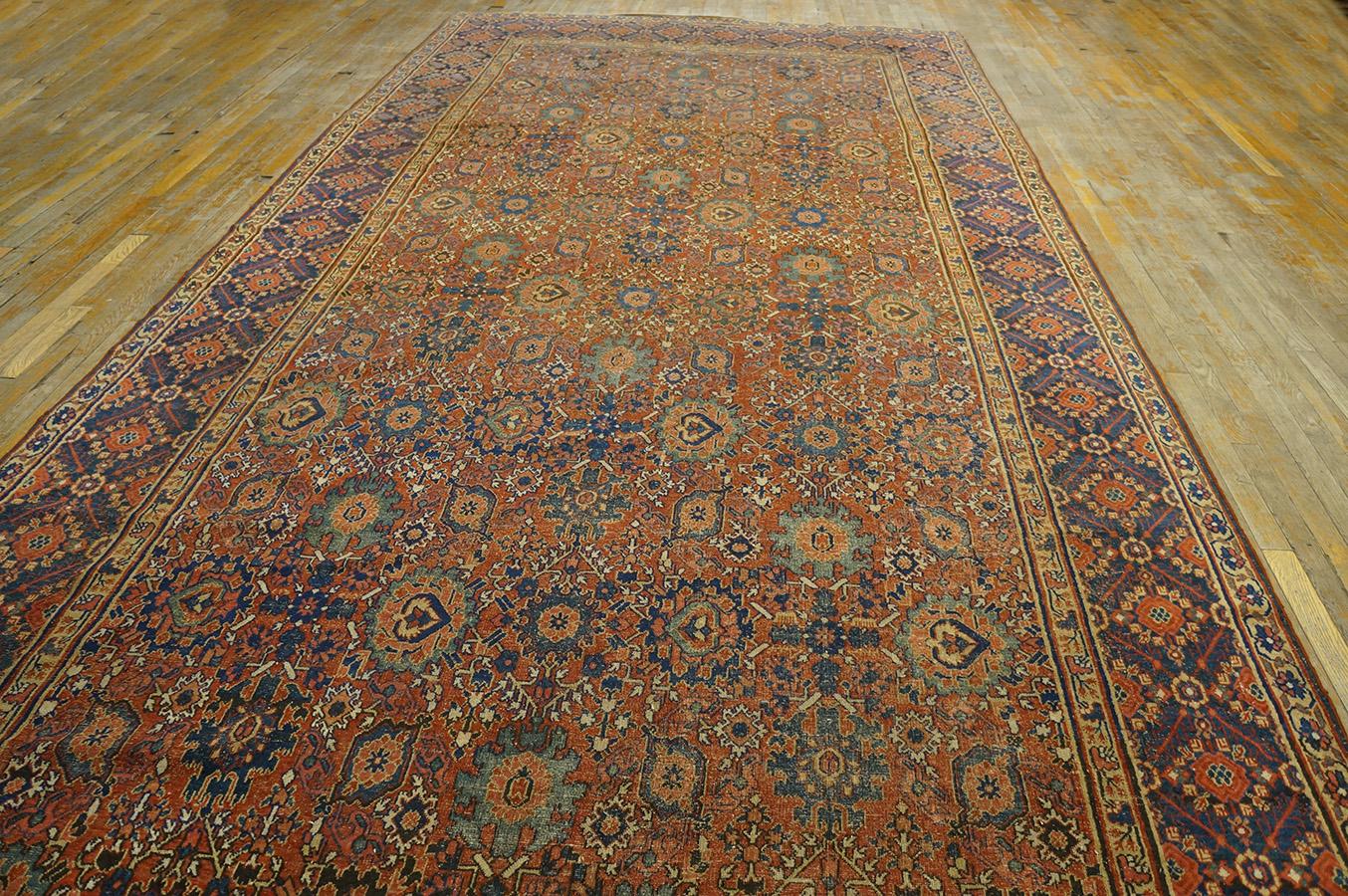 Late 18th Century N.E. Persian Khorassan Harshang Carpet (7'6'' x 16'-230 x 488) For Sale 2