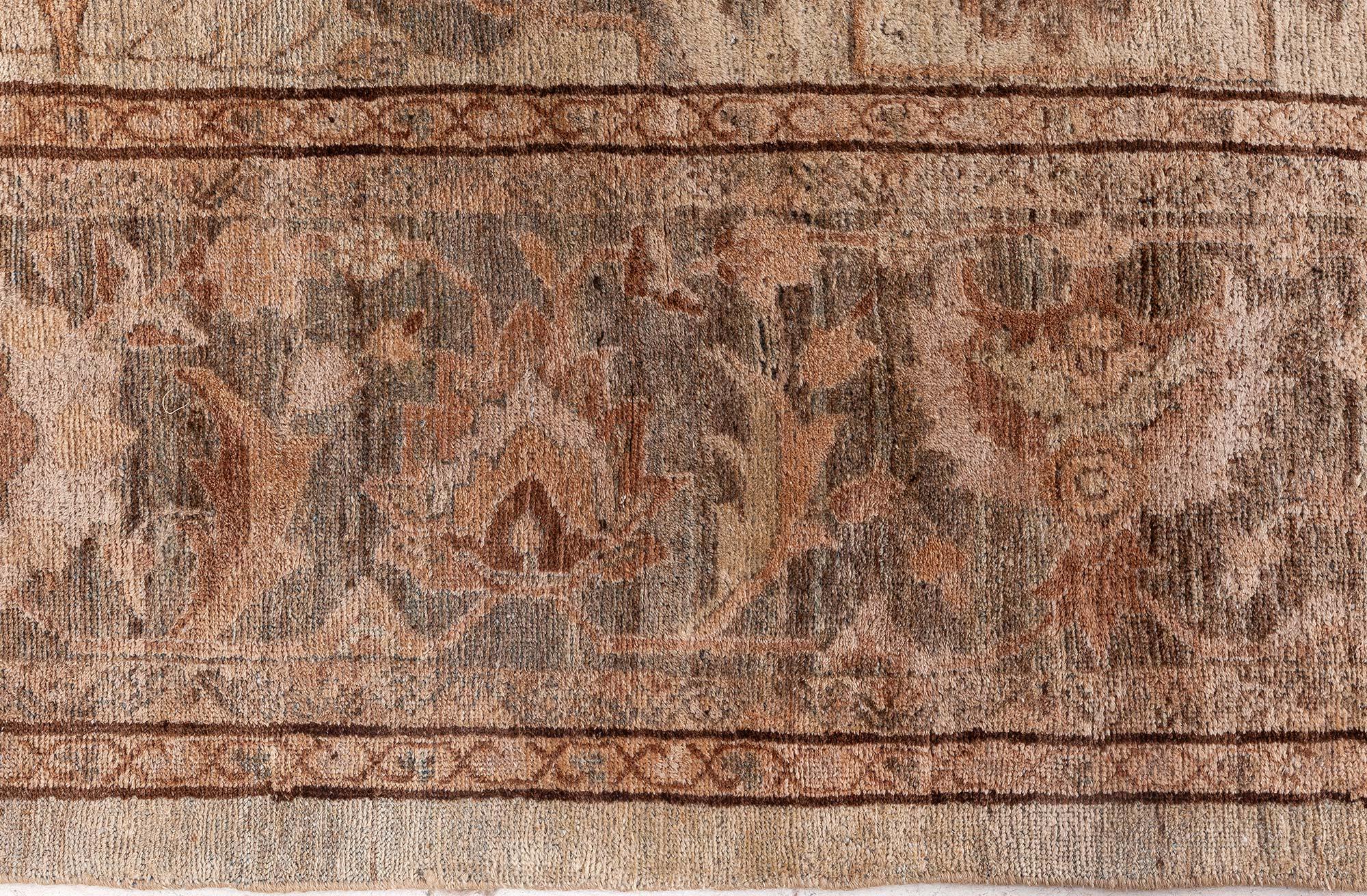 Antique North Indian Handmade Wool Rug Doris Leslie Blau For Sale 3