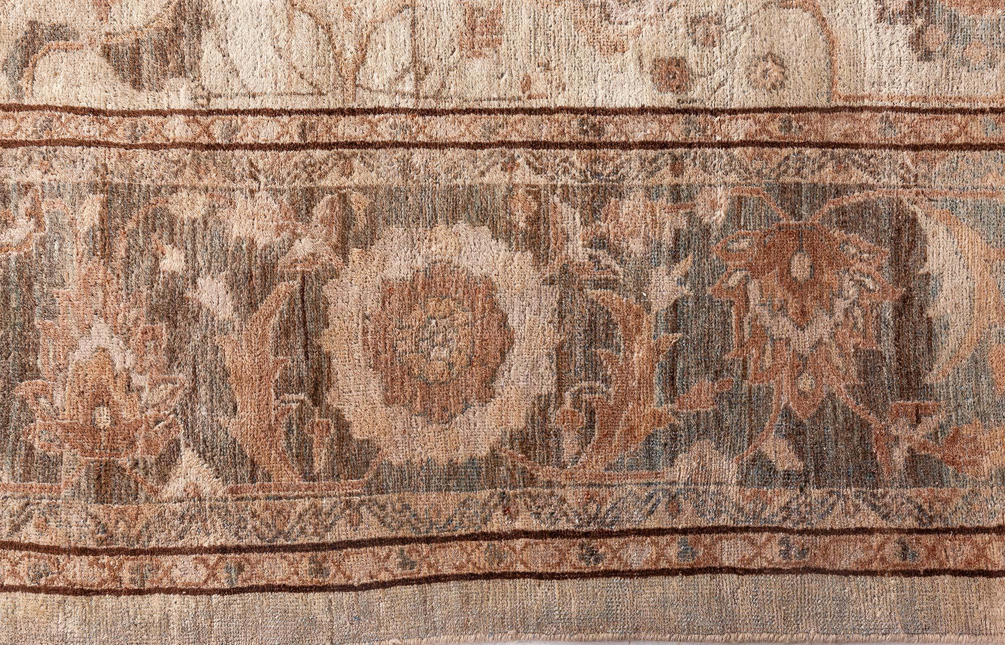 Antique North Indian Handmade Wool Rug Doris Leslie Blau In Good Condition For Sale In New York, NY
