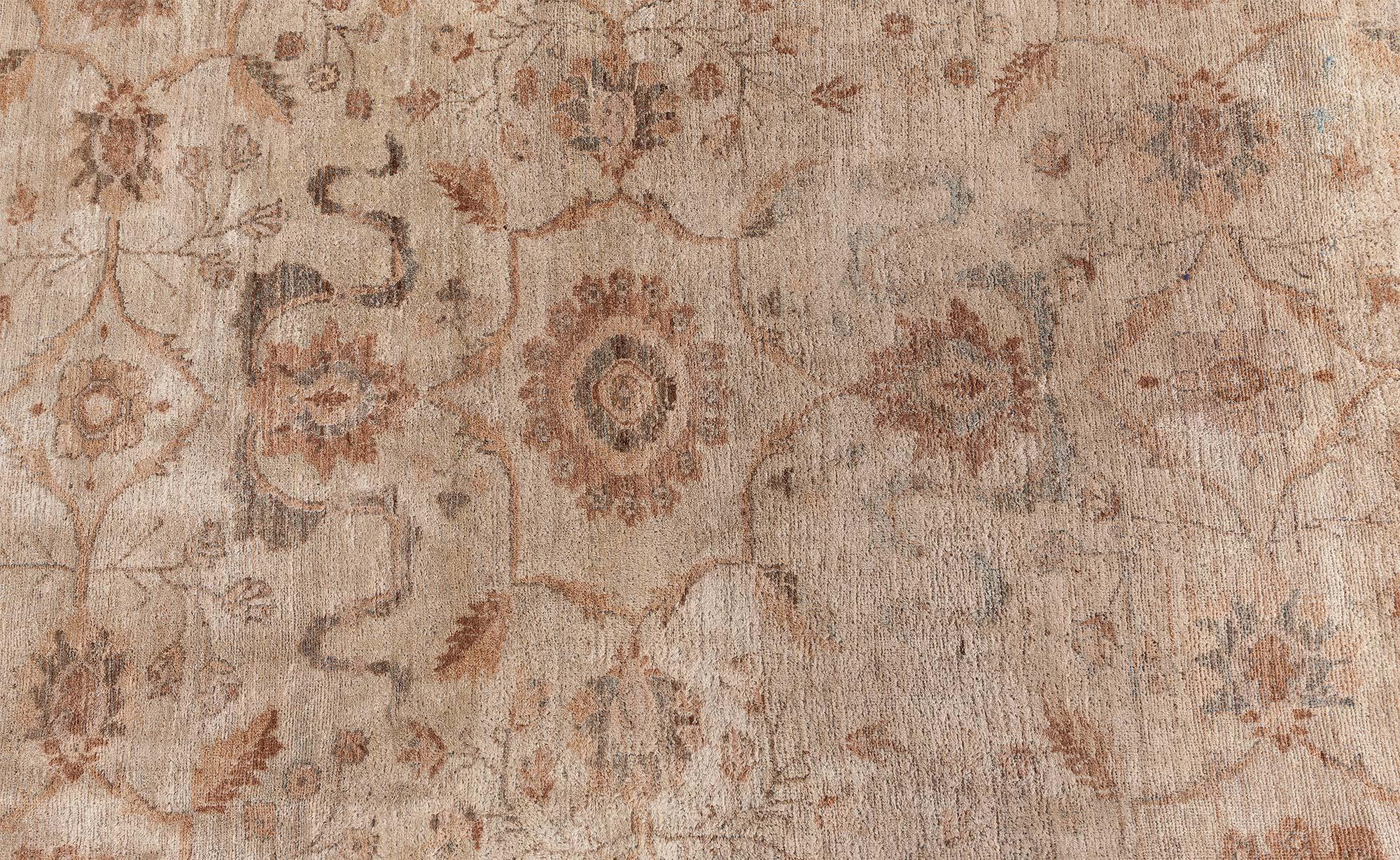 Antique North Indian Handmade Wool Rug Doris Leslie Blau For Sale 2