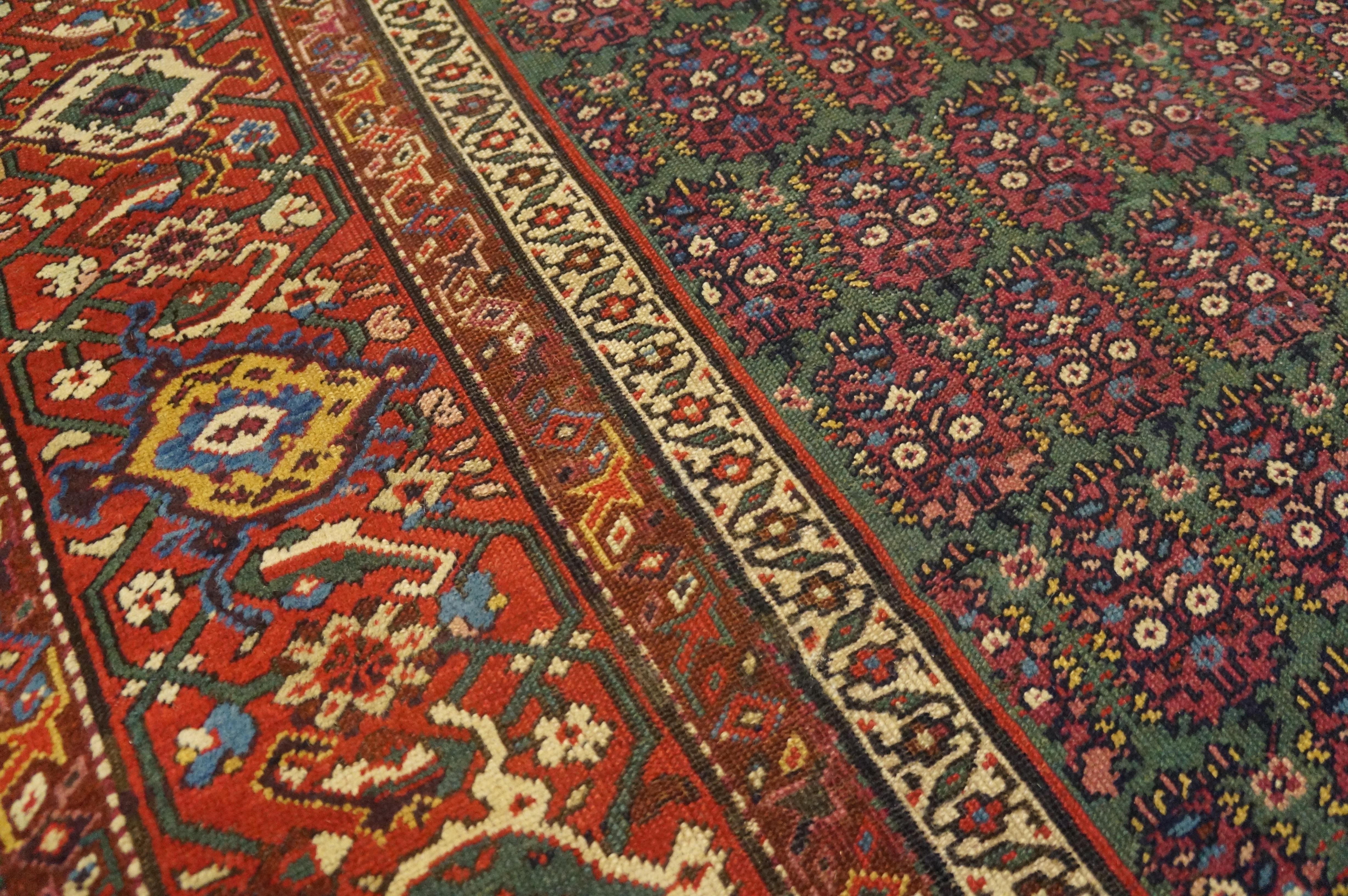 Late 19th Century N.W. Persian Carpet ( 4'8