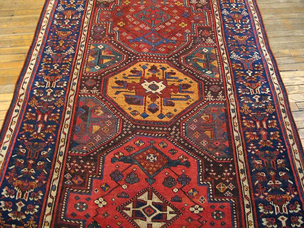 Hand-Knotted Antique North West Persian Rug For Sale