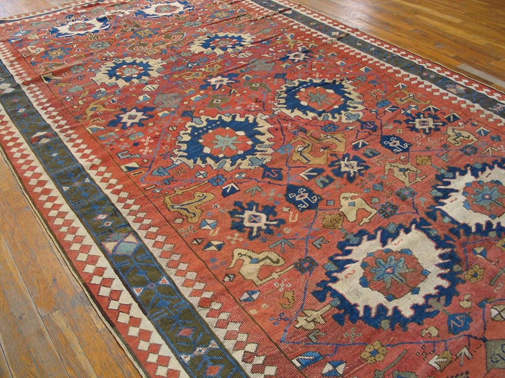 Mid 19th Century N.W. Persian Carpet ( 6'8