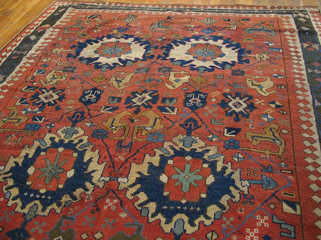 Mid 19th Century N.W. Persian Carpet ( 6'8