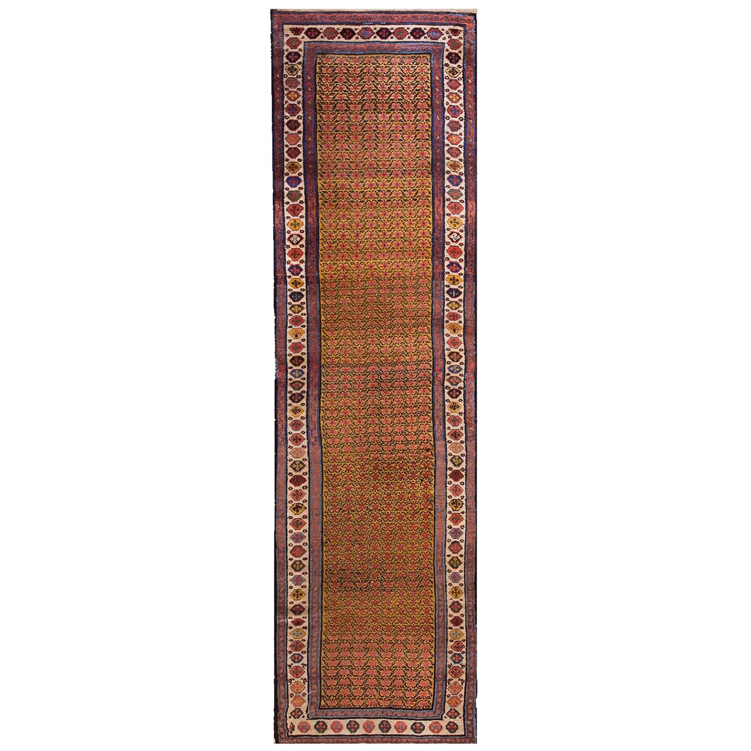 Late 19th Century N.W. Persian Carpet ( 3' x 11'7" - 91 x 353 ) For Sale