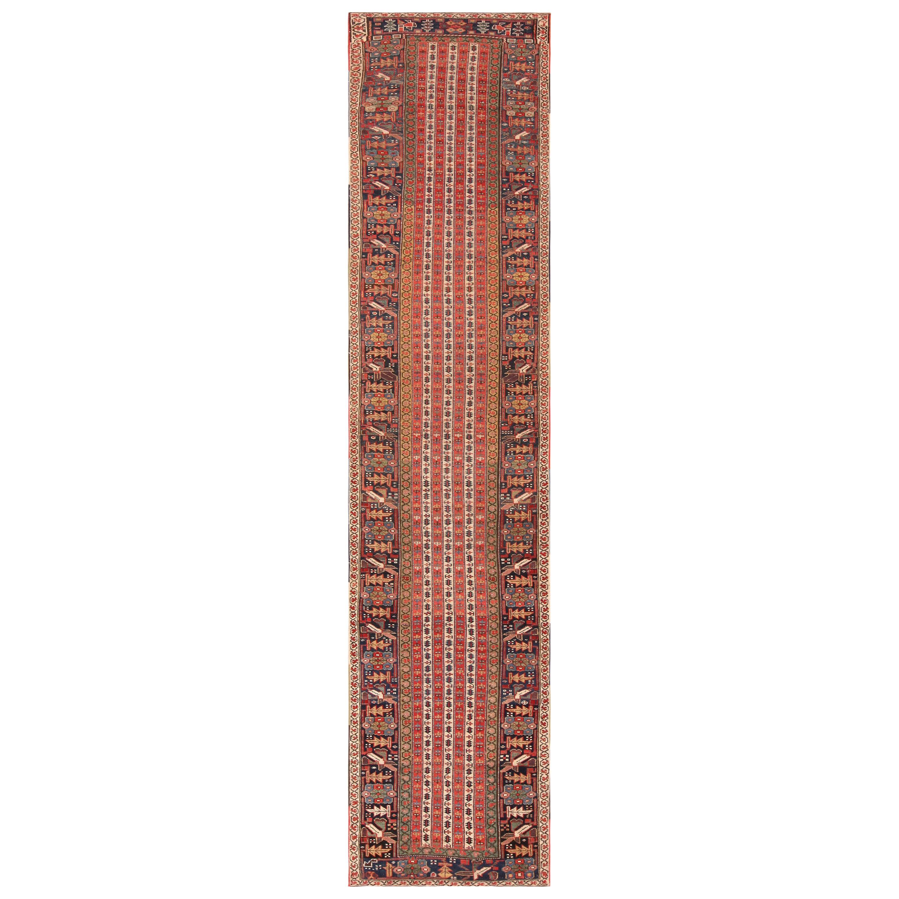 Antico runner persiano North West. 3 ft 3 in x 15 ft