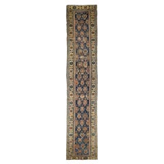 Tapis de couloir persan ancien nord-ouest de 3'1'' x 15'1''
