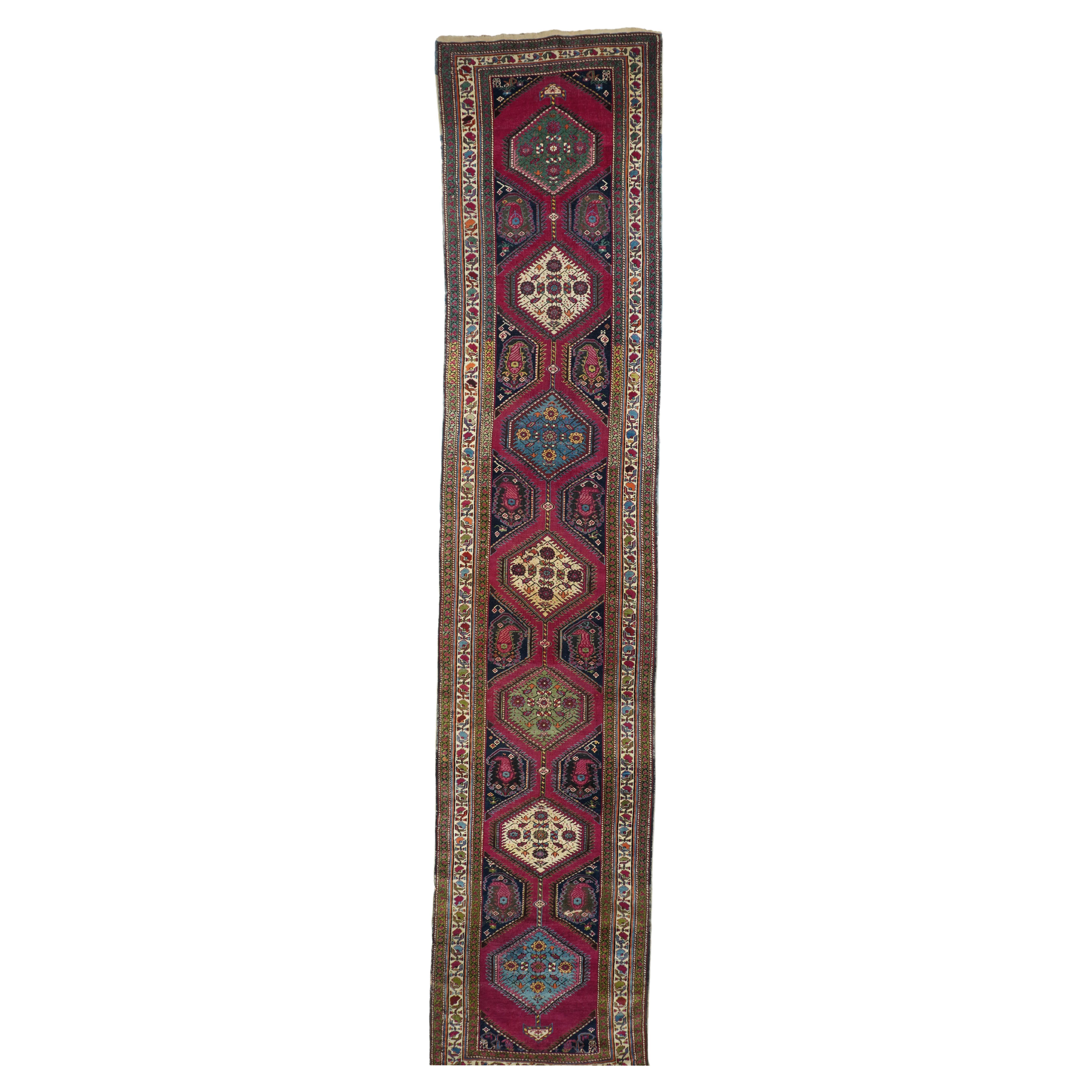 Antique North West Persian Runner For Sale