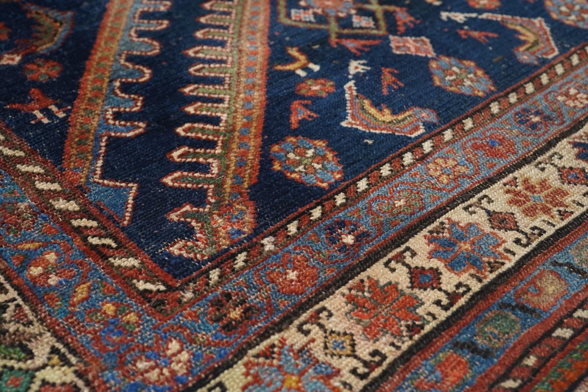 Wool Antique North West Persian Runner For Sale