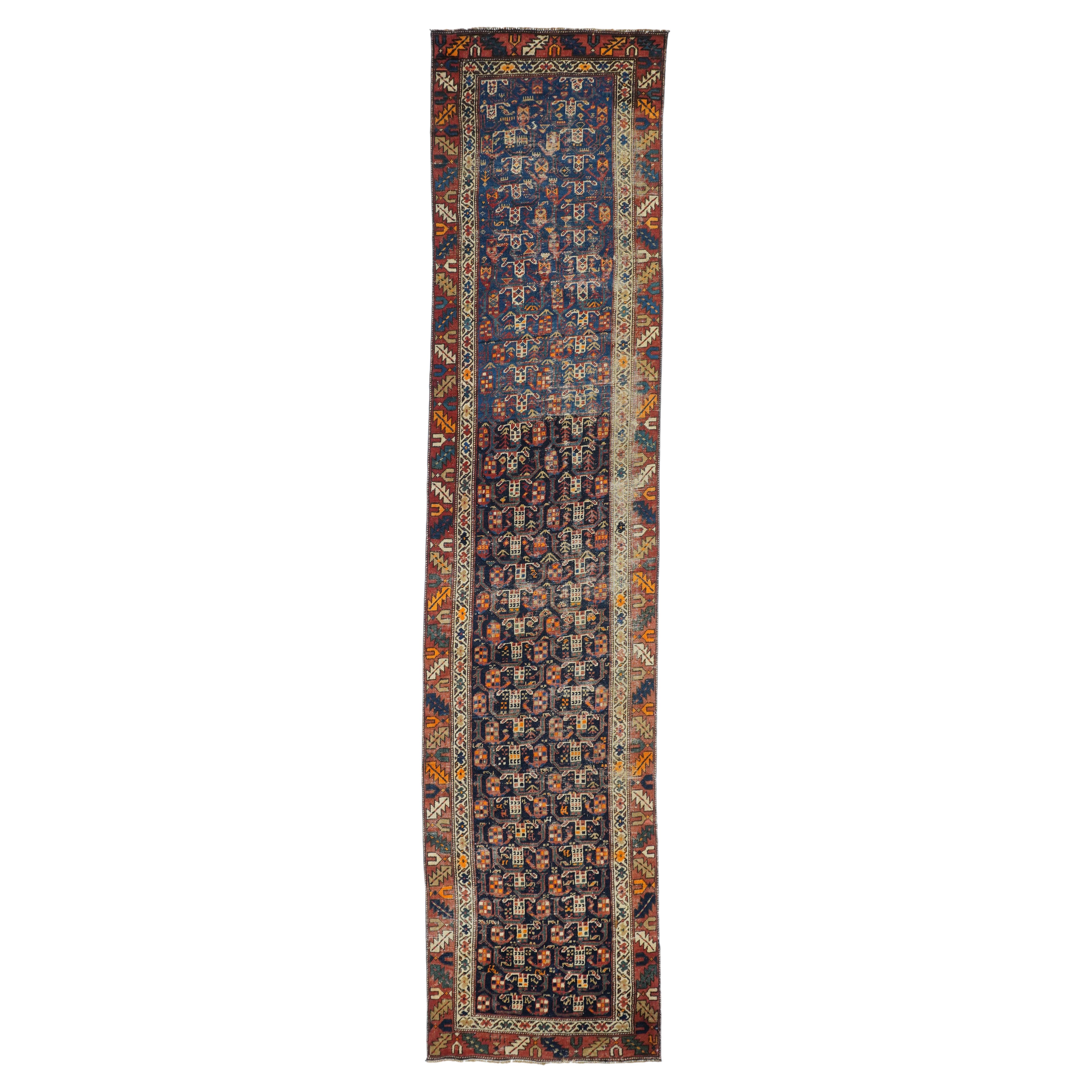 Antique North West Runner 2'11'' x 13'6''