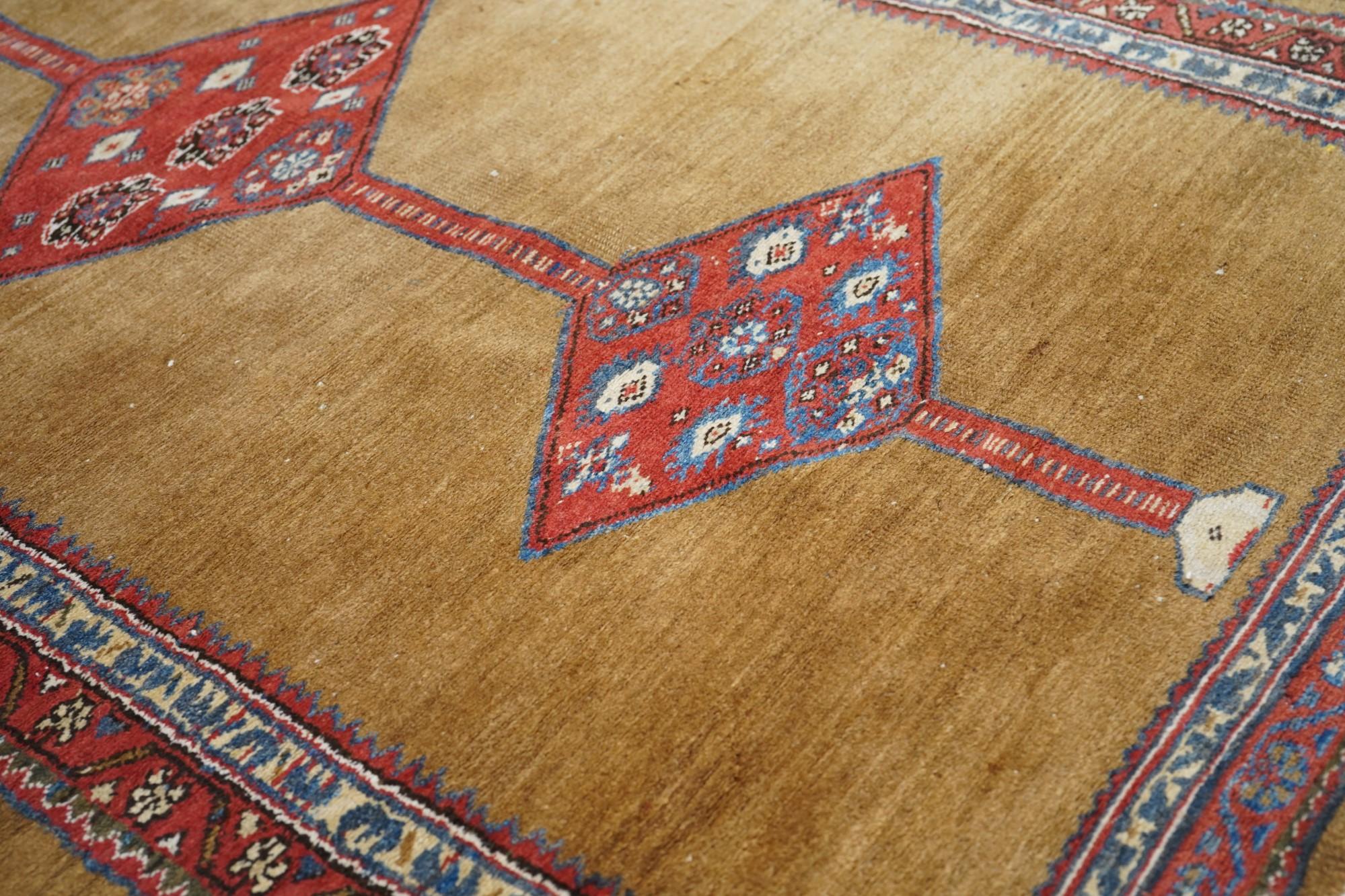 Wool Antique North West Runner For Sale