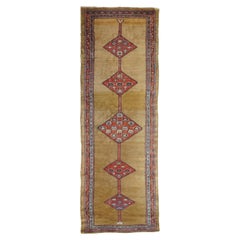 Tapis de couloir ancien nord-ouest de 3'4'' x 10'1''