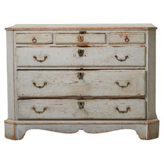 Antique Northern Swedish Classic Gustavian Chest of Drawers