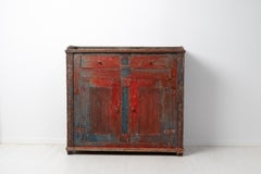 Antique Northern Swedish Painted Gustavian Sideboard