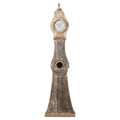 Antique Northern Swedish Tall Long Case Clock