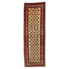 Vintage Northwest Persian Ardabil Runner Carpet