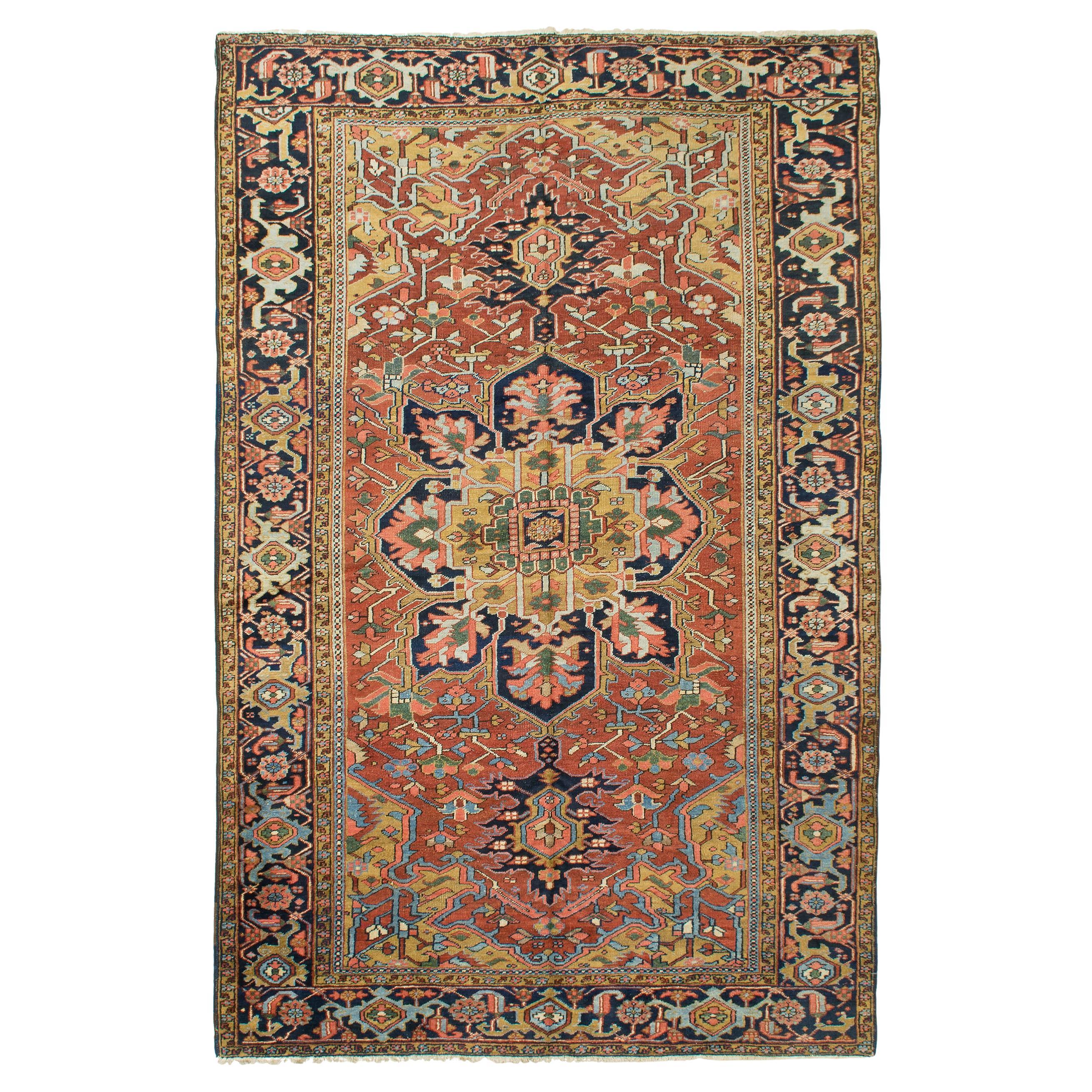 Antiker nordwestpersischer Heriz-Teppich