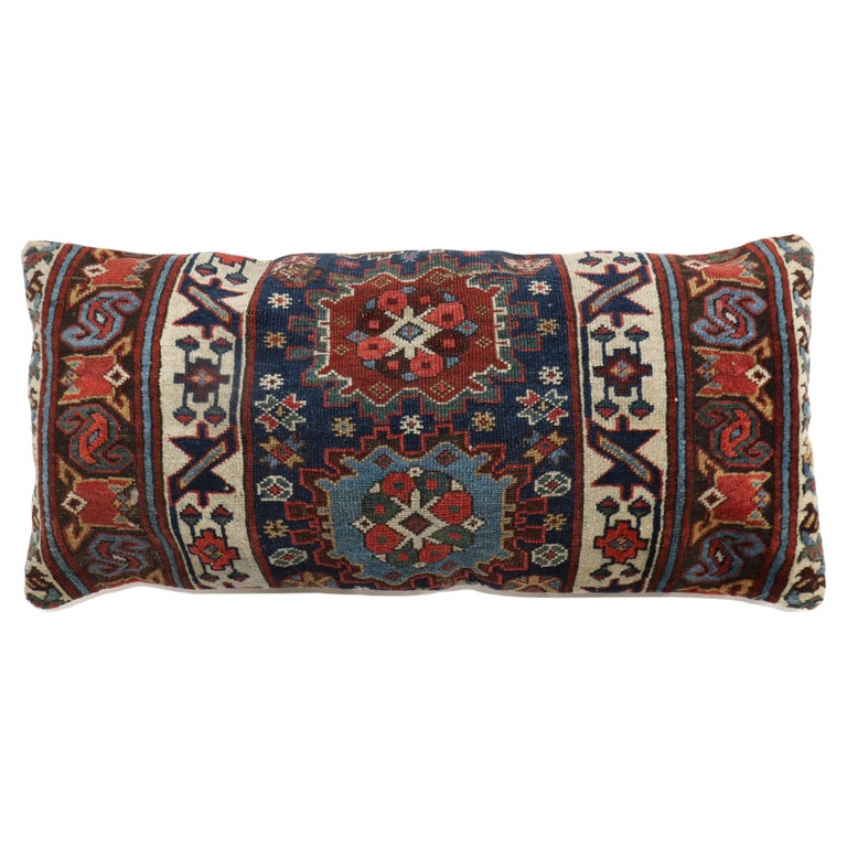 Antique Northwest Persian Large Bolster Rug Pillow For Sale at 1stDibs