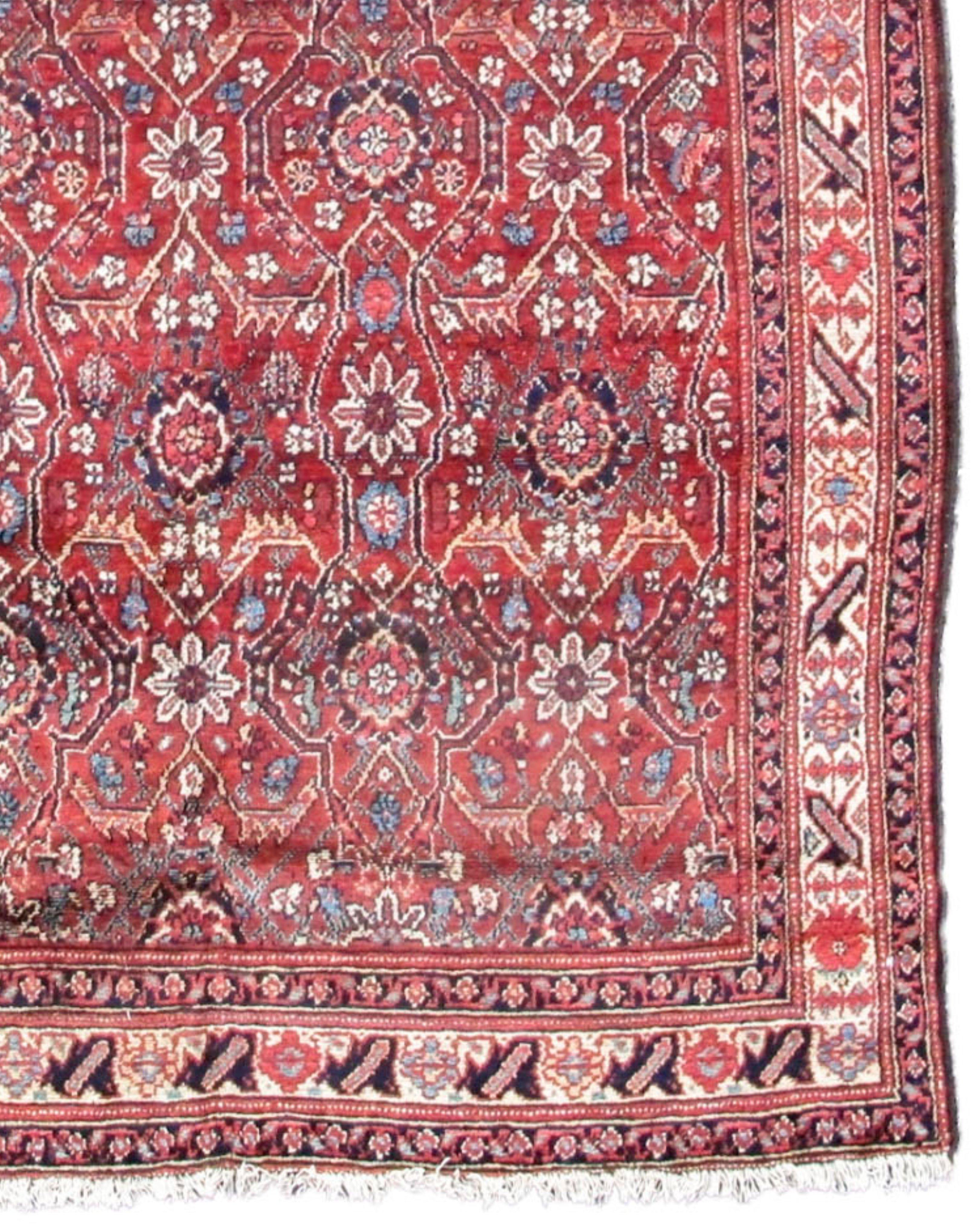 20ième siècle Tapis long ancien du nord-ouest de la Perse, début du 20e siècle en vente