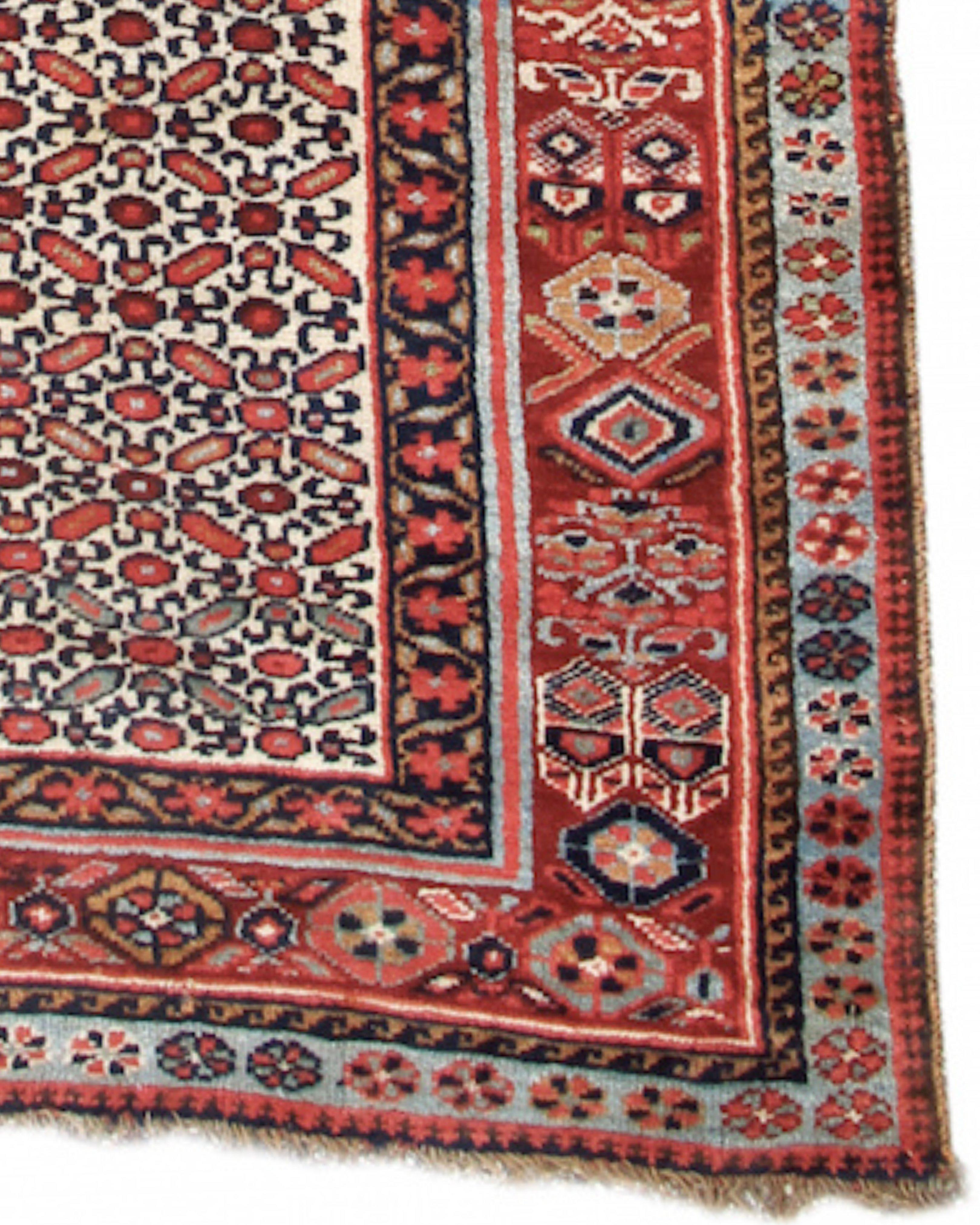 Antique Northwest Persian Long Runner, 19th Century For Sale 1