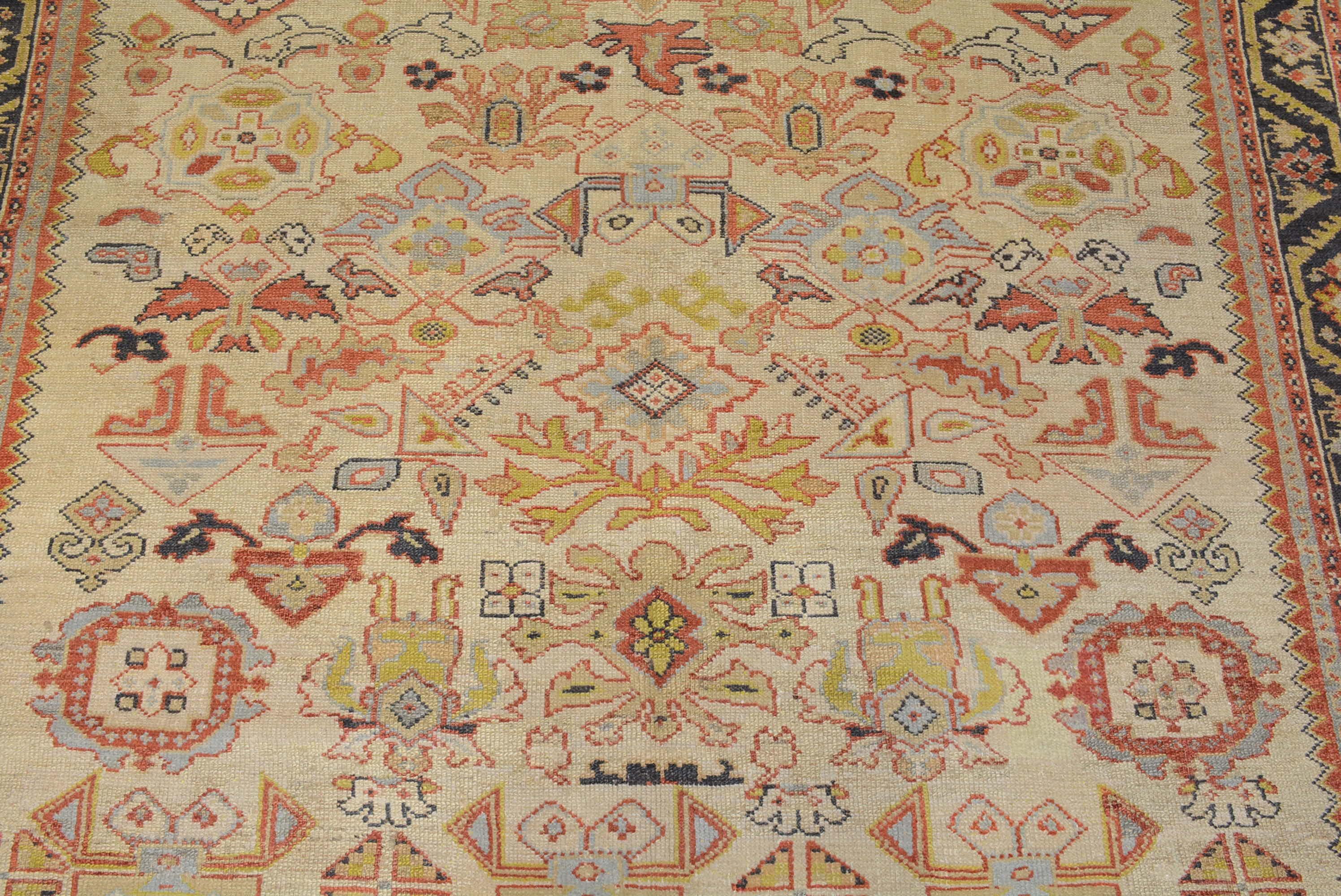 Antiker nordwestpersischer Malayer-Teppich im Zustand „Gut“ im Angebot in Closter, NJ