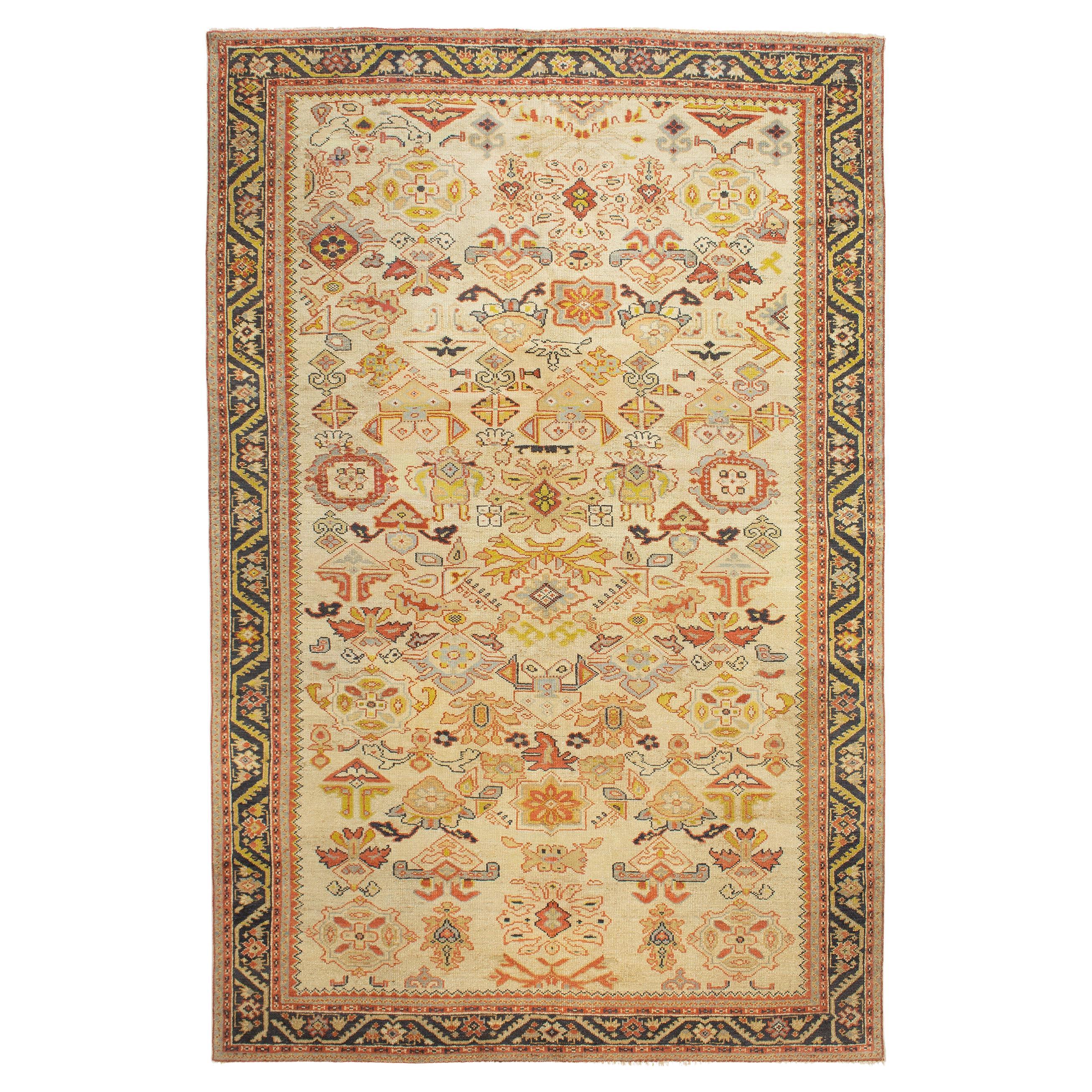 Tapis persan Malayer ancien du Nord-Ouest