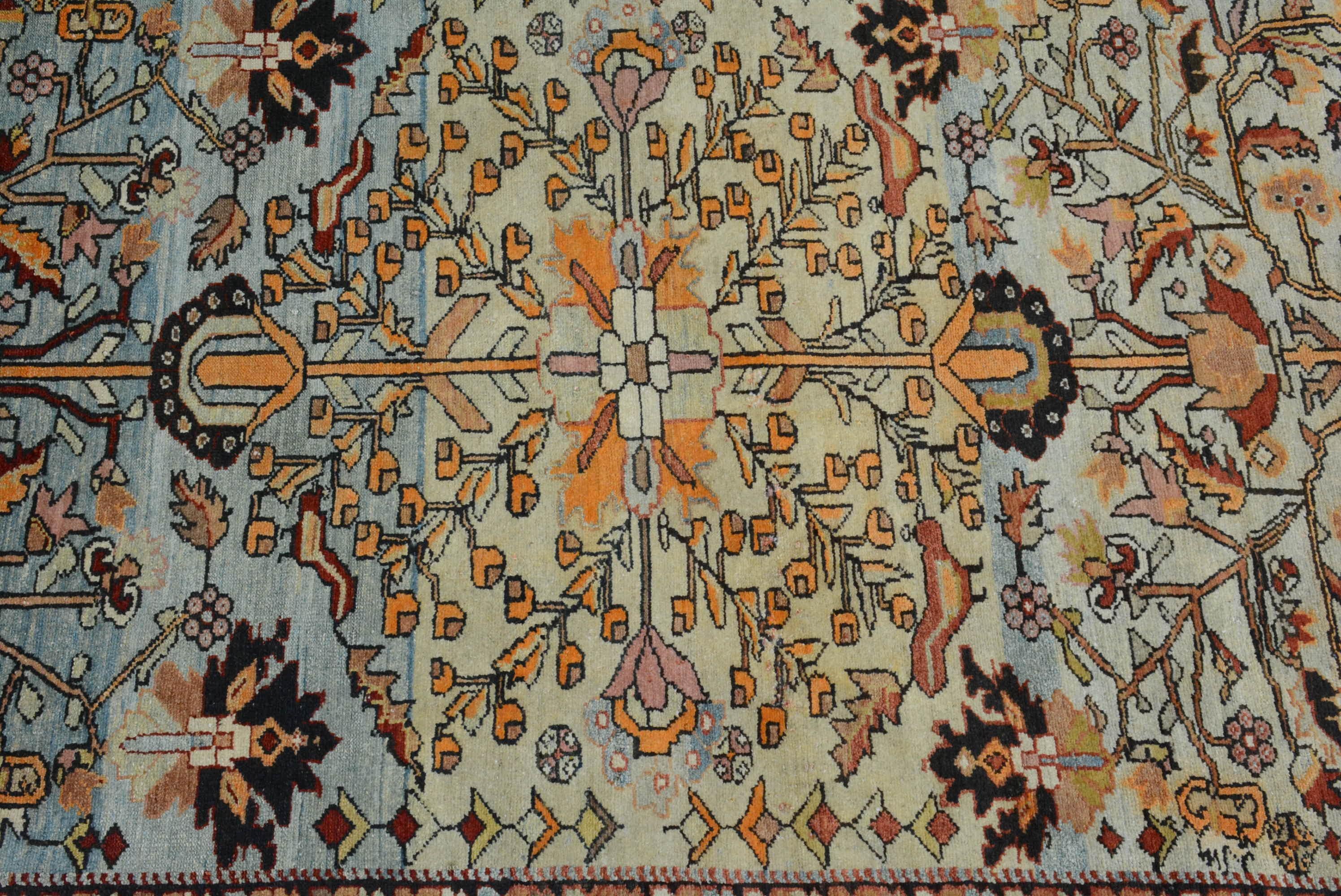 The geographical region of Northwest Persia with its’ cities and villages was at the forefront of the large-scale export of rugs and carpets in the late 19th century.  The merchants of Tabriz, a large city that is the capital of Persian Azerbaijan,