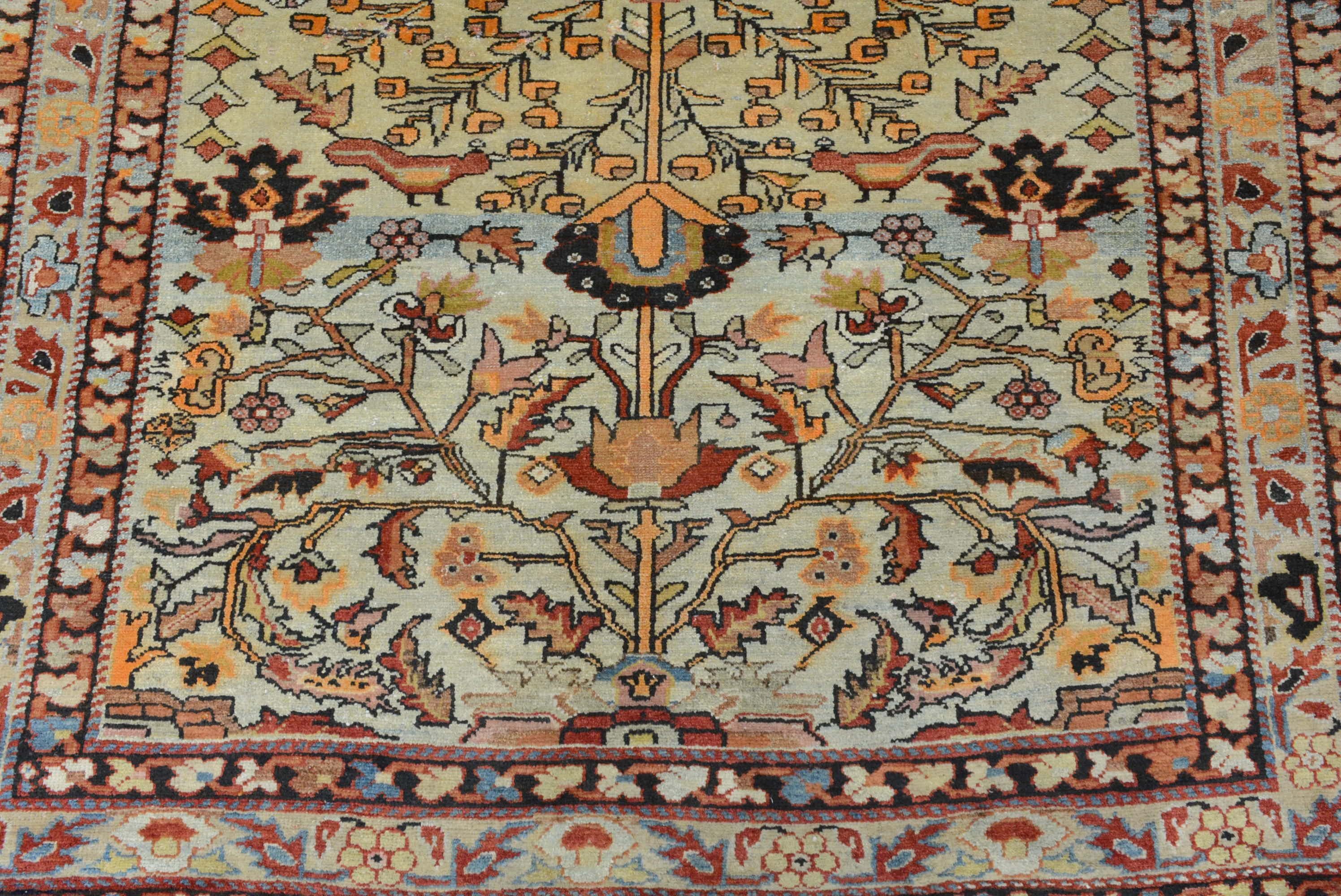Antique Northwest Persian Malayer Rug Persa en venta