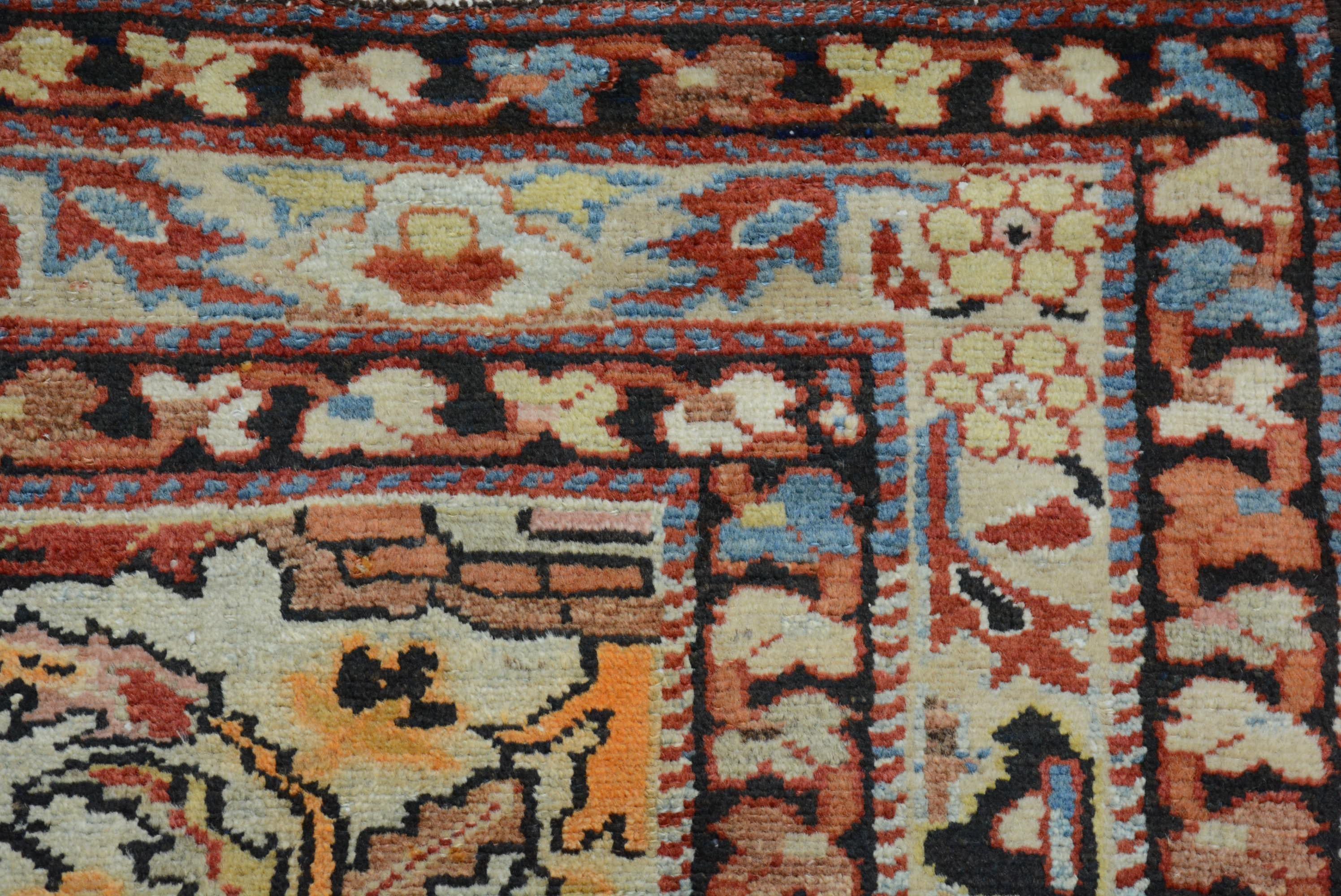 Antique Northwest Persian Malayer Rug en Bueno estado para la venta en Closter, NJ