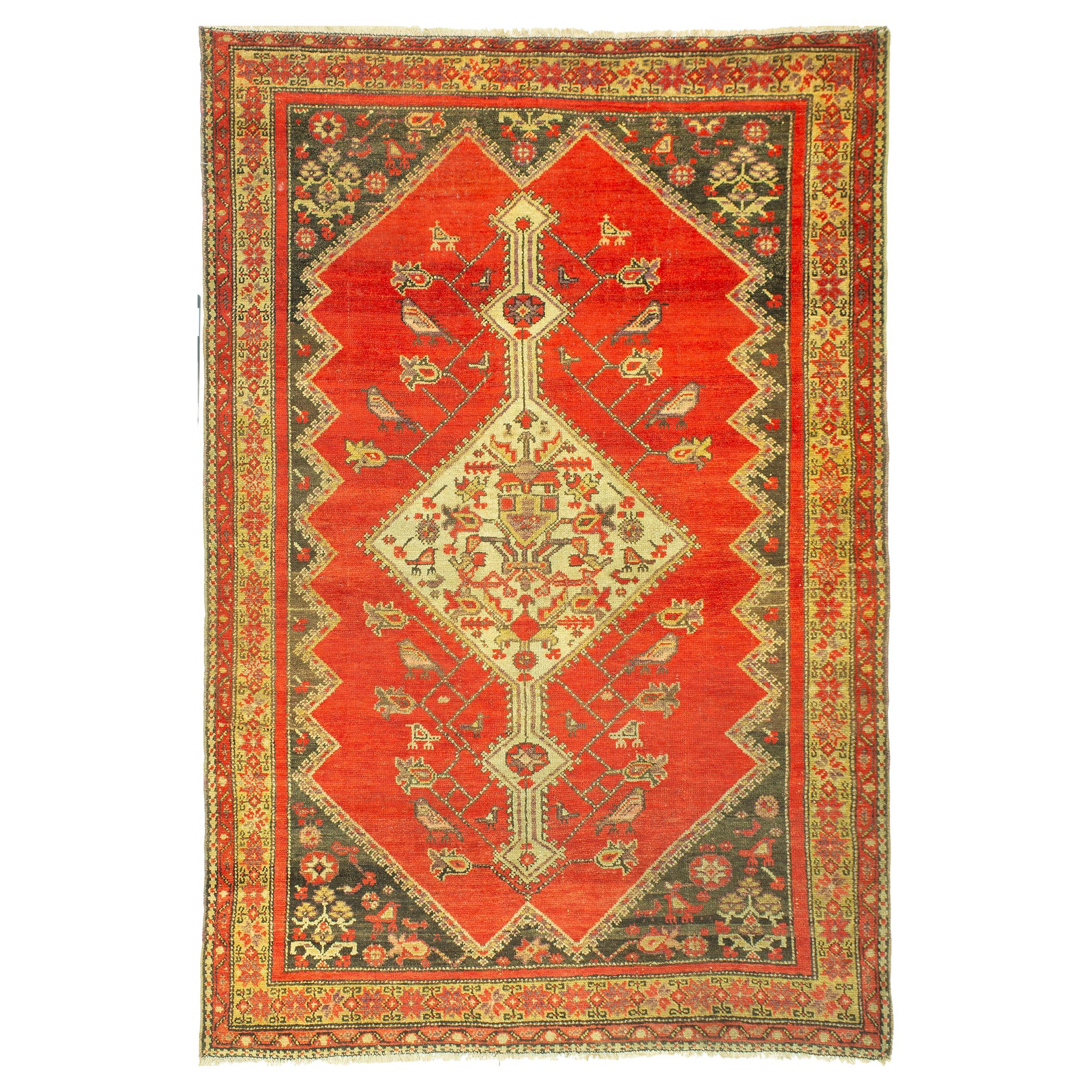 Antiker nordwestpersischer Malayer-Teppich im Angebot