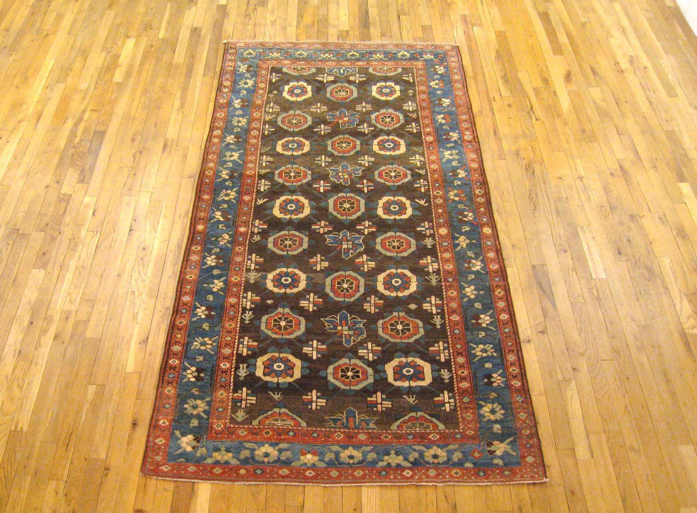 Antique Northwest Persian carpet, Gallery size, size 8'5