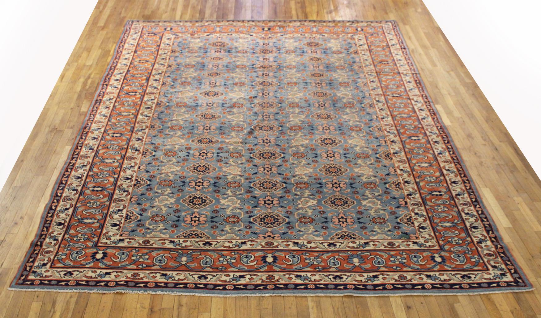 Antique Northwest Persian carpet, Room size, size 11'6