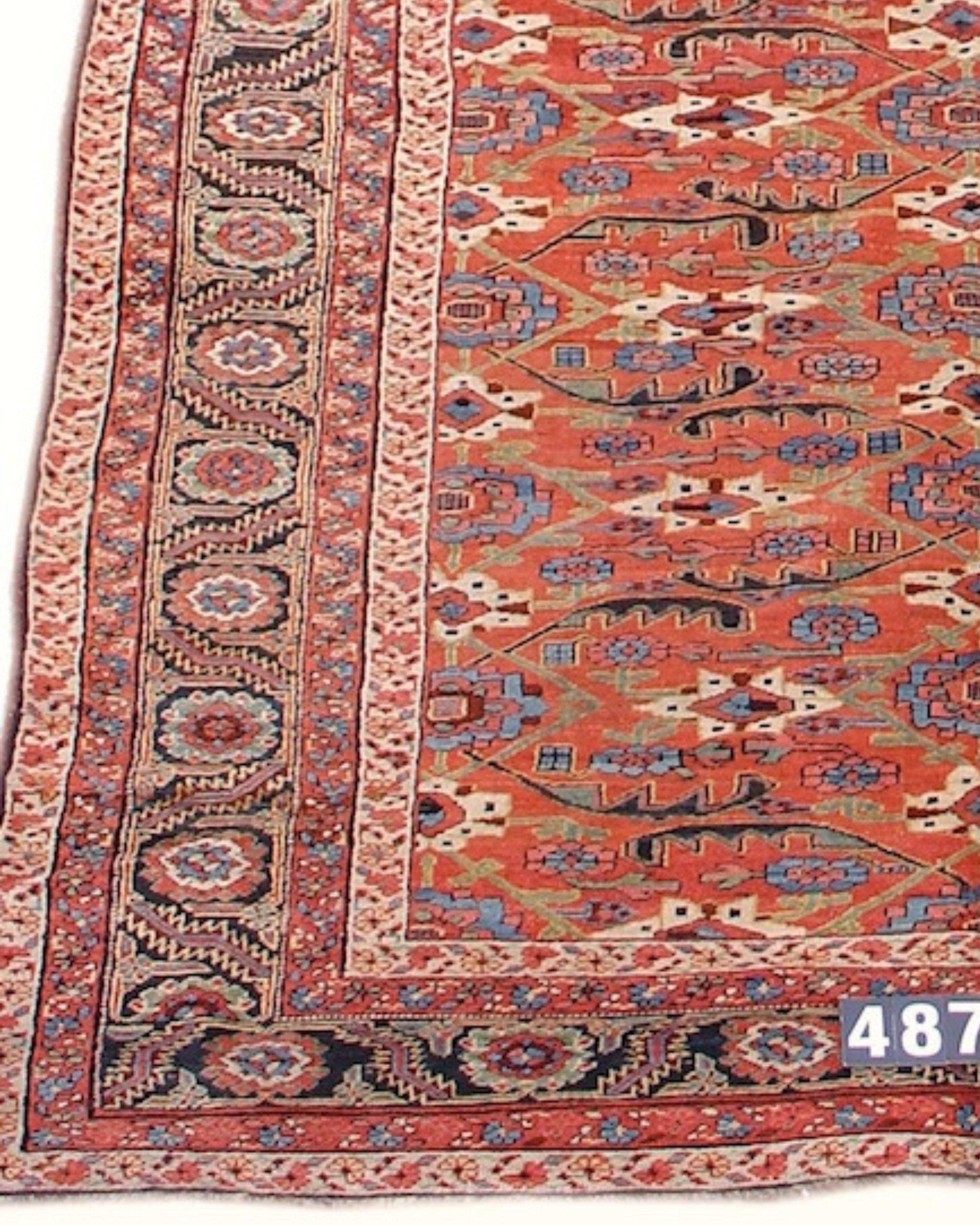 Antique Northwest Persian Rug, 19th Century In Excellent Condition For Sale In San Francisco, CA