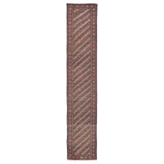 Tapis de couloir persan ancien du Nord-Ouest 26217
