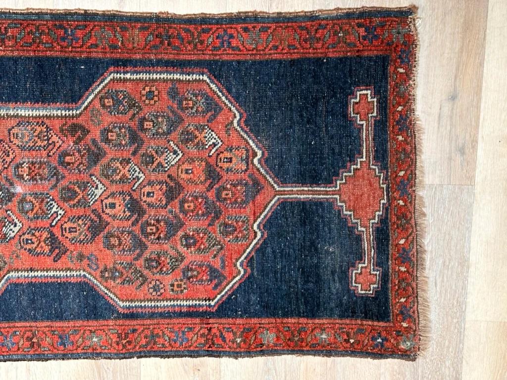 Antique Northwest Persian runner, Richly Patterened For Sale 1