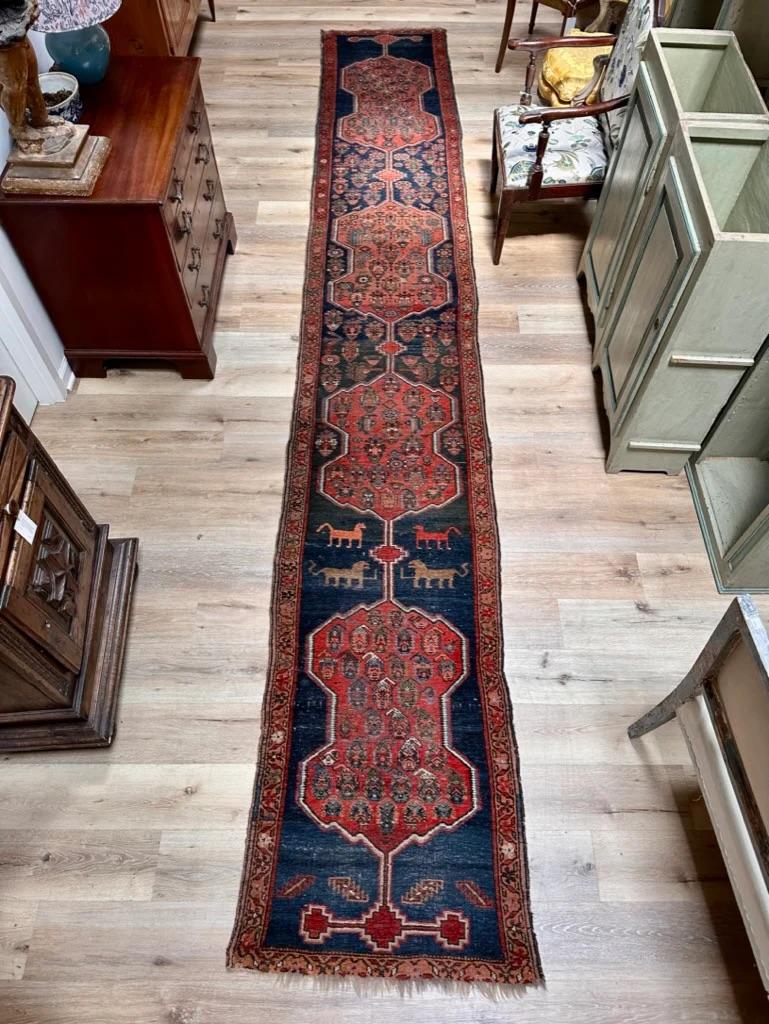 Antique Northwest Persian runner, Richly Patterened For Sale 2