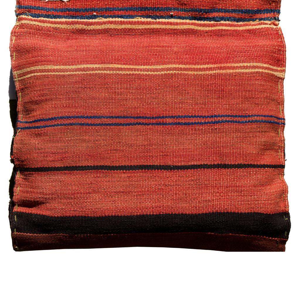 Antique Northwest Persian Saddle Bag Pair as a Pillow For Sale 2