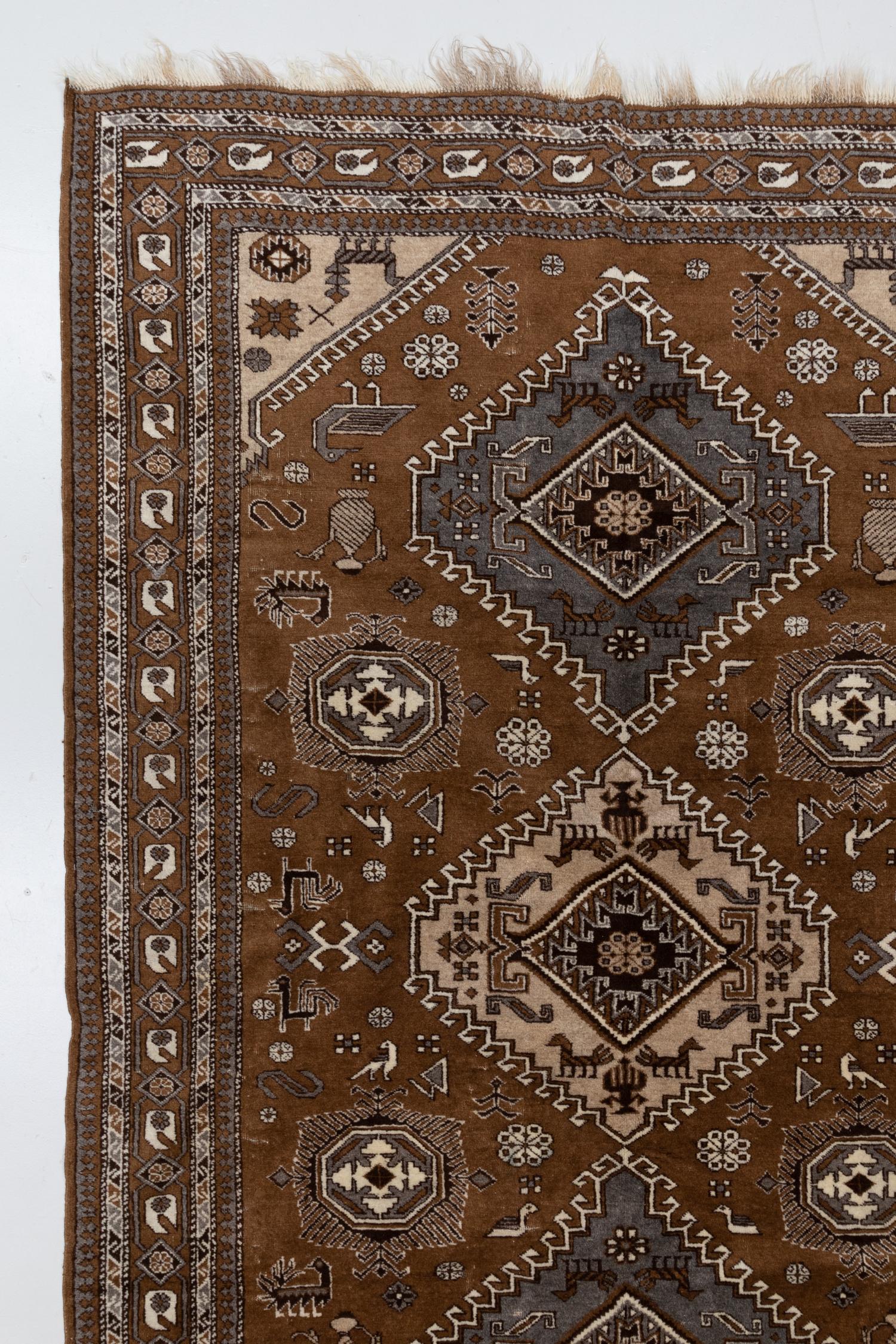 Tissé à la main Tapis persan ancien Serab du Nord-Ouest en vente