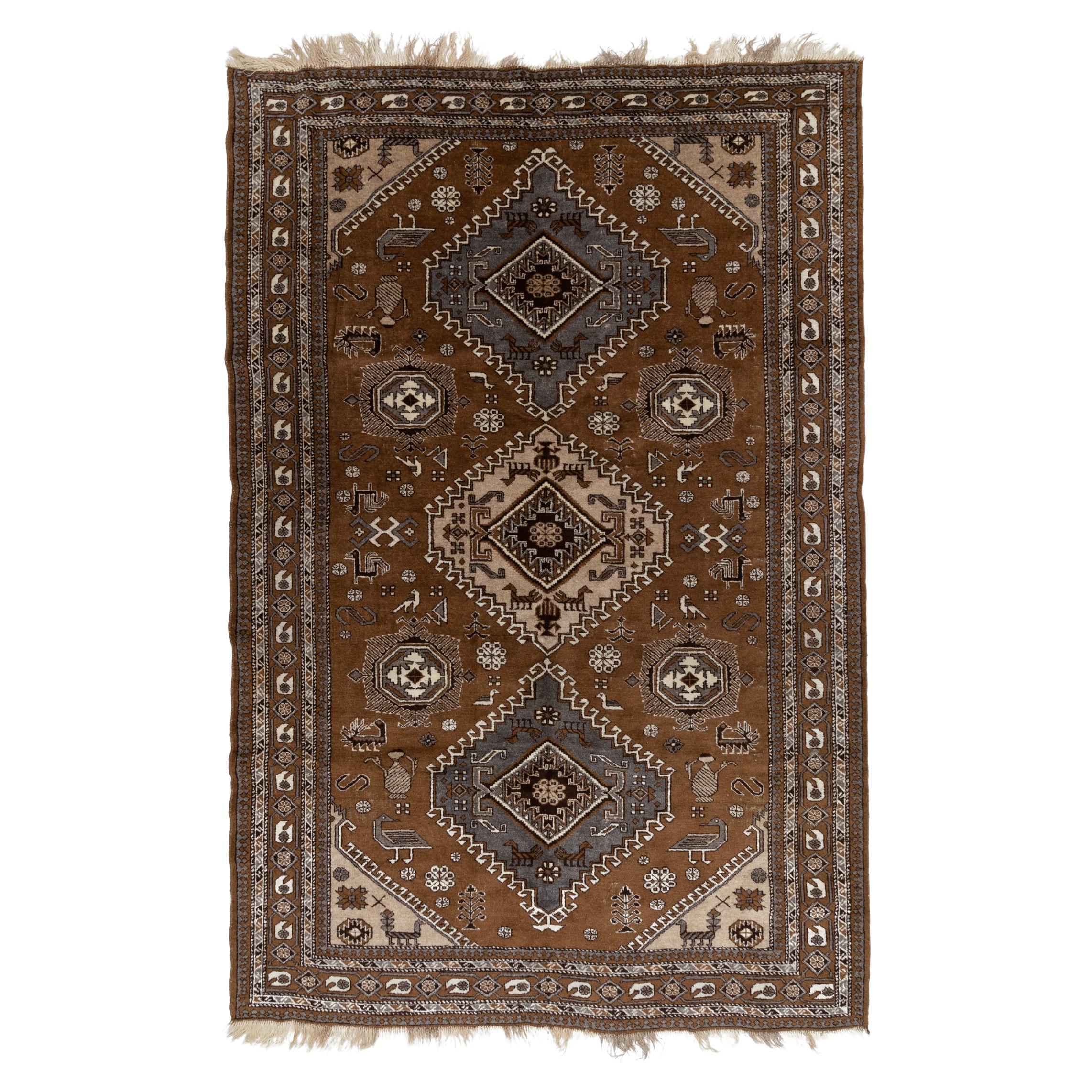 Tapis persan ancien Serab du Nord-Ouest