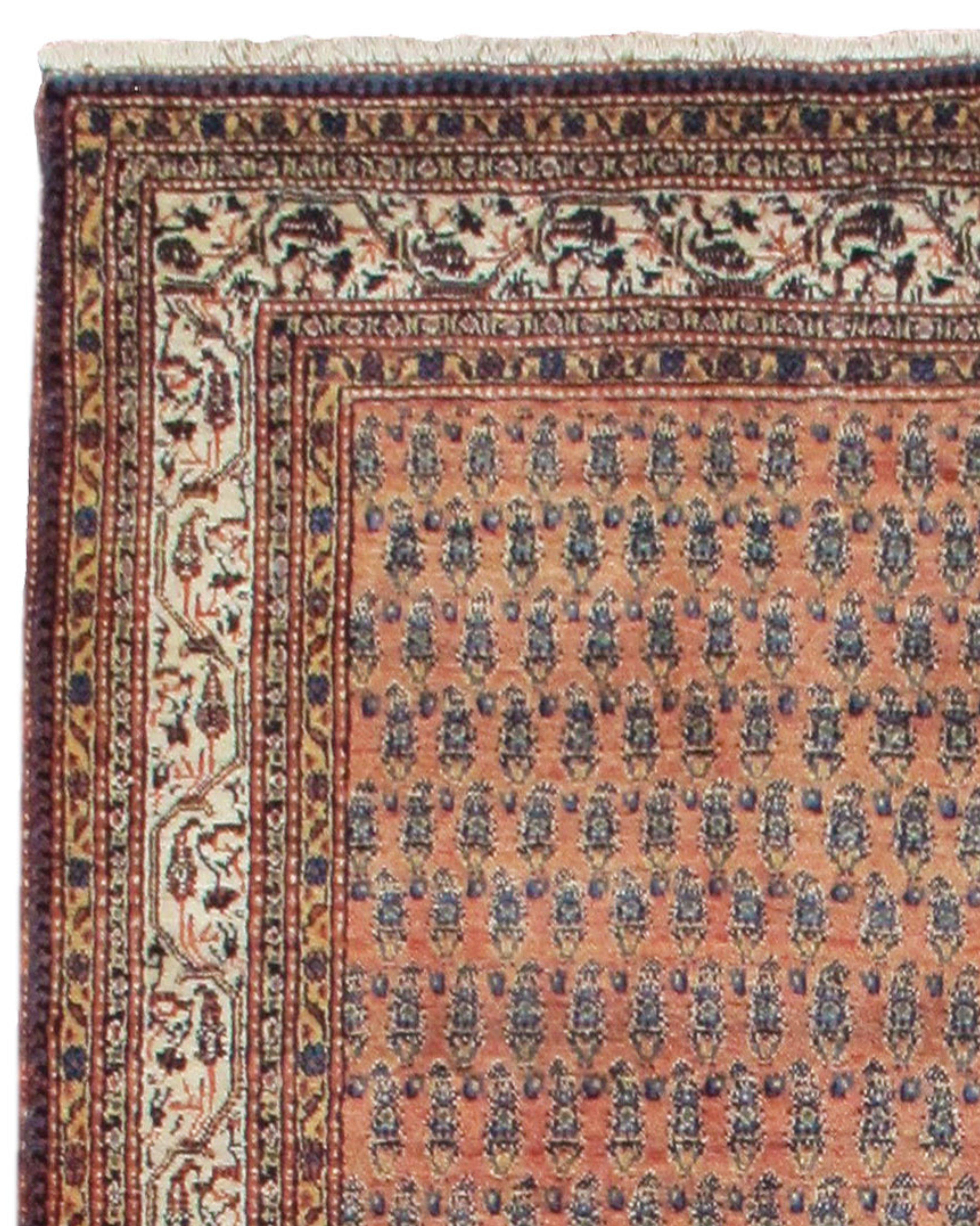 Hand-Knotted Antique Northwest Persian Village Rug, Early 20th Century For Sale