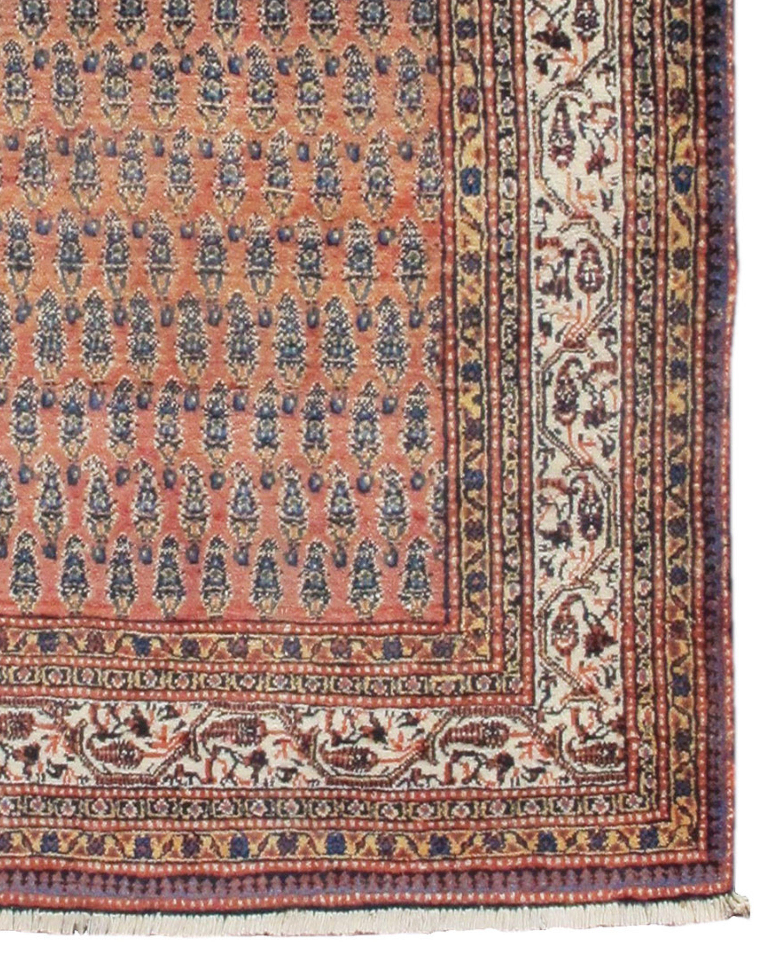 Wool Antique Northwest Persian Village Rug, Early 20th Century For Sale