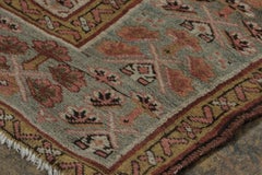 Antique NorthWestern Persian Runner with Colorful Geometric Motifs - Rug & Kilim